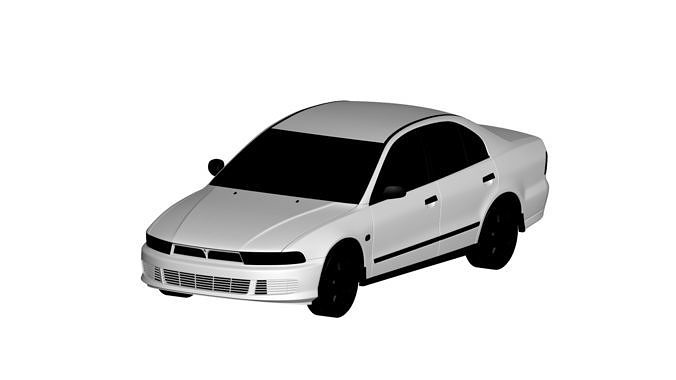 Mitsubishi Colt   3D model