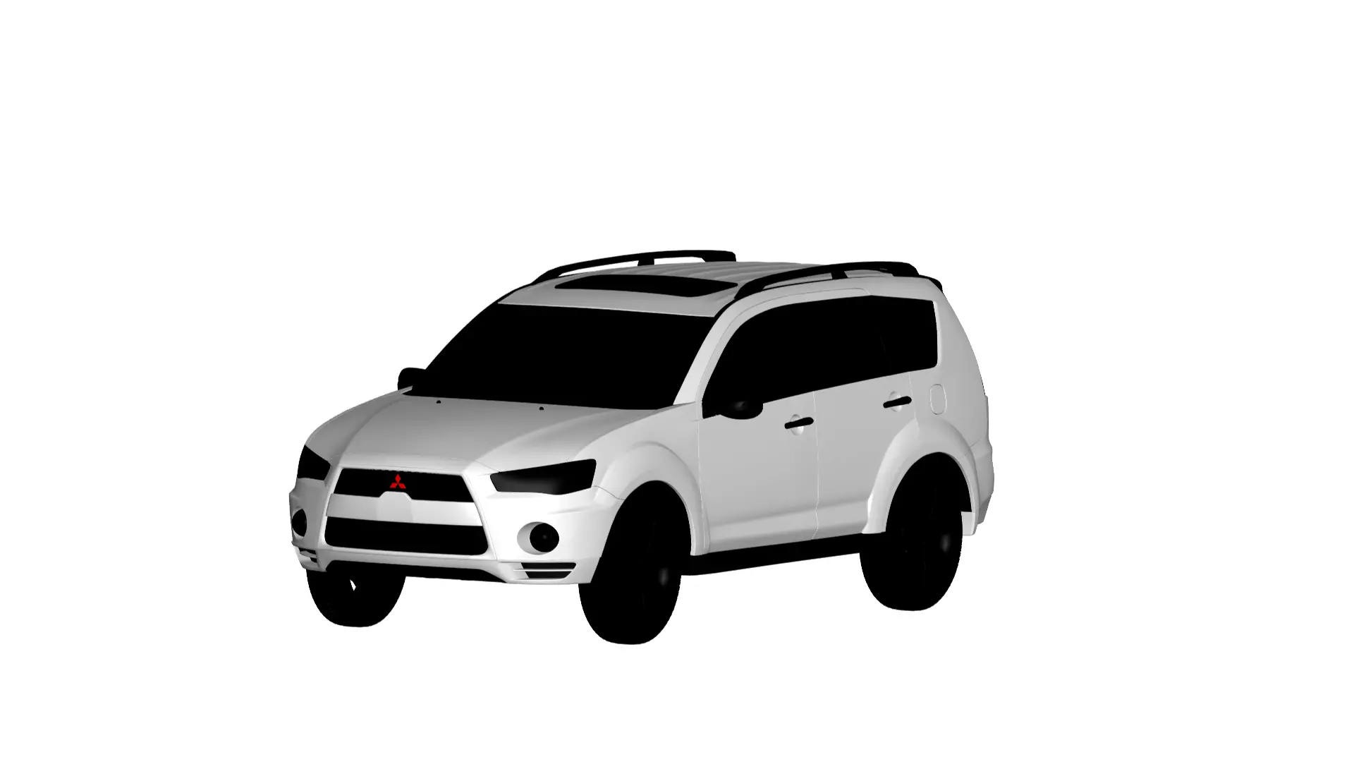 Mitsubishi Outlander 3D model