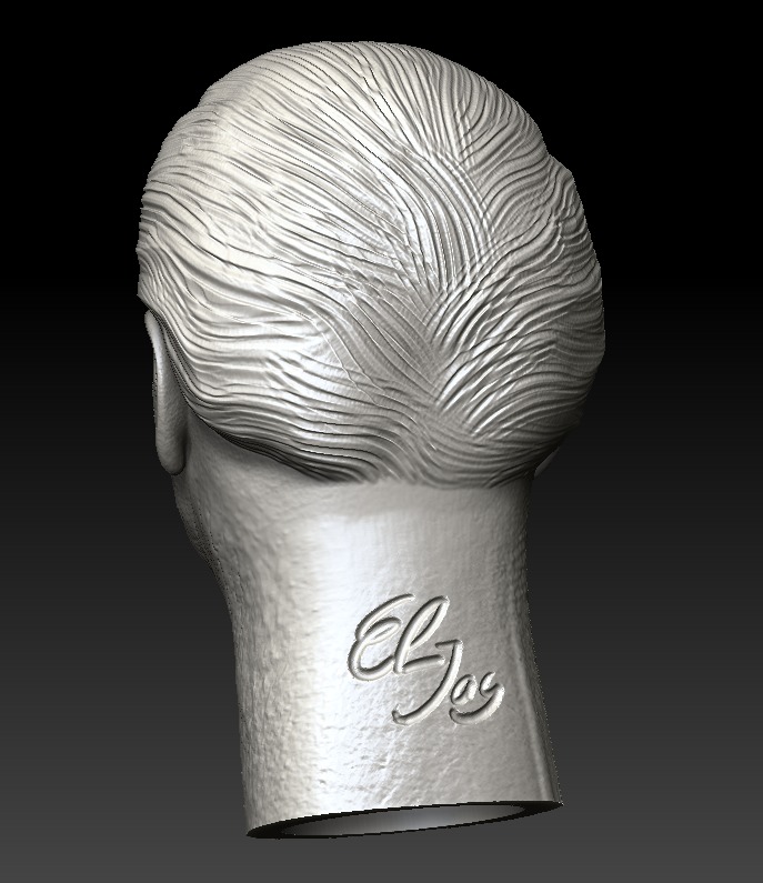 PALPATINE custom made headsculpt 3D print model_5