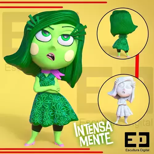 desagrado - Intensamente 2 3D print model