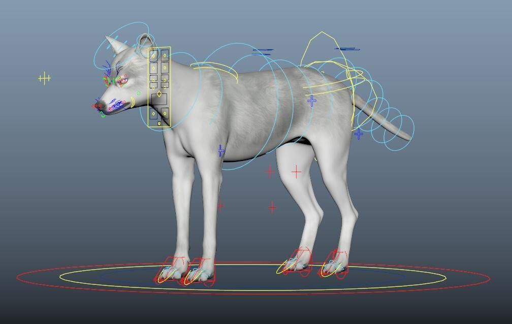 WhiteWolf 3D model_10