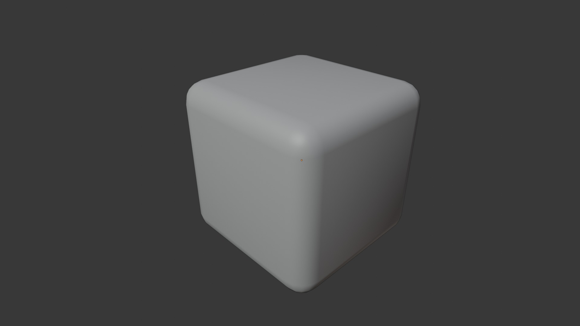 Low Poly 6 Sided Die Low-poly 3D model_4