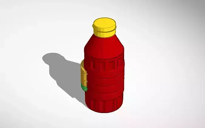 Modelo 3D DE SALSA Chamoy