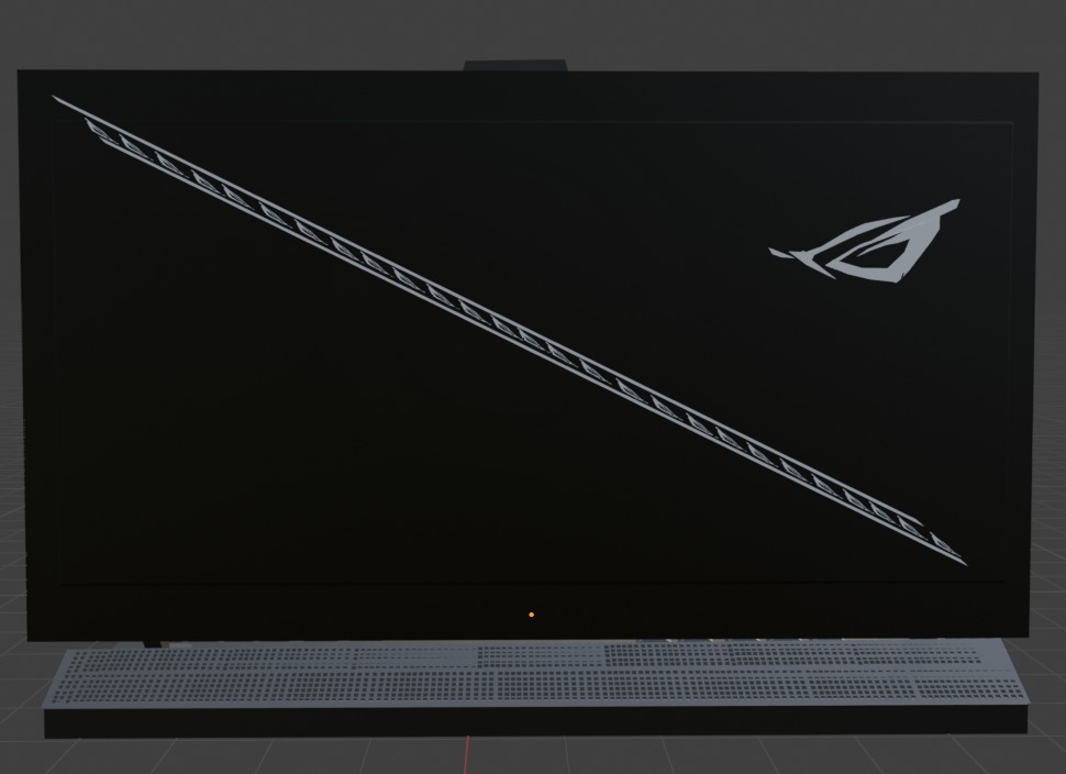 Asus ROG Gaming Laptop 3D Model 3D model_3