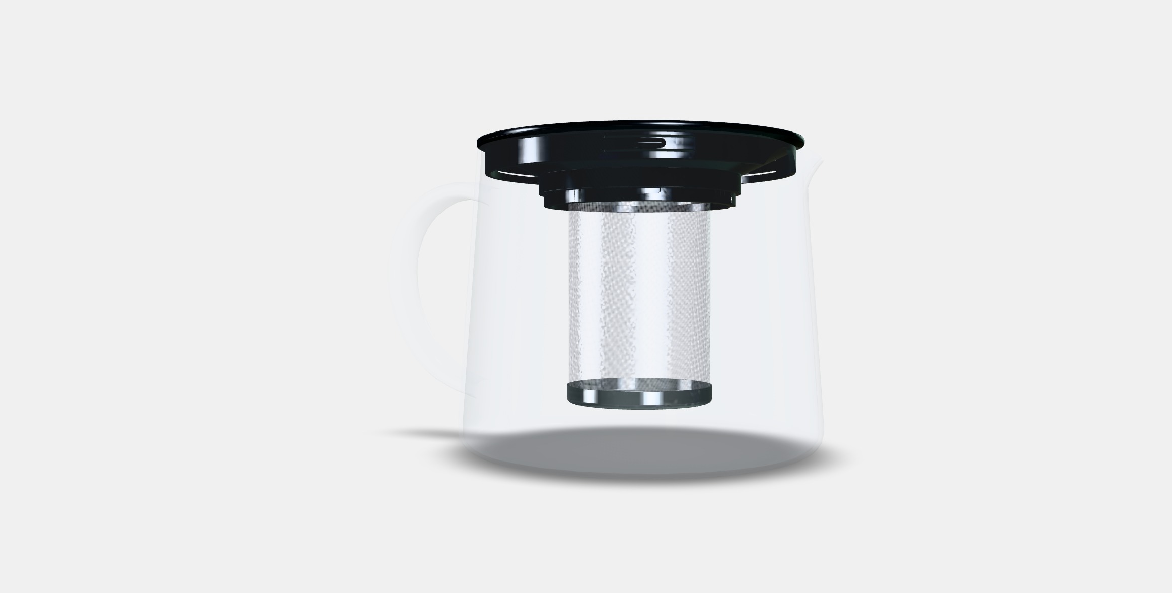RIKLIG Teapot Low-poly 3D model_6