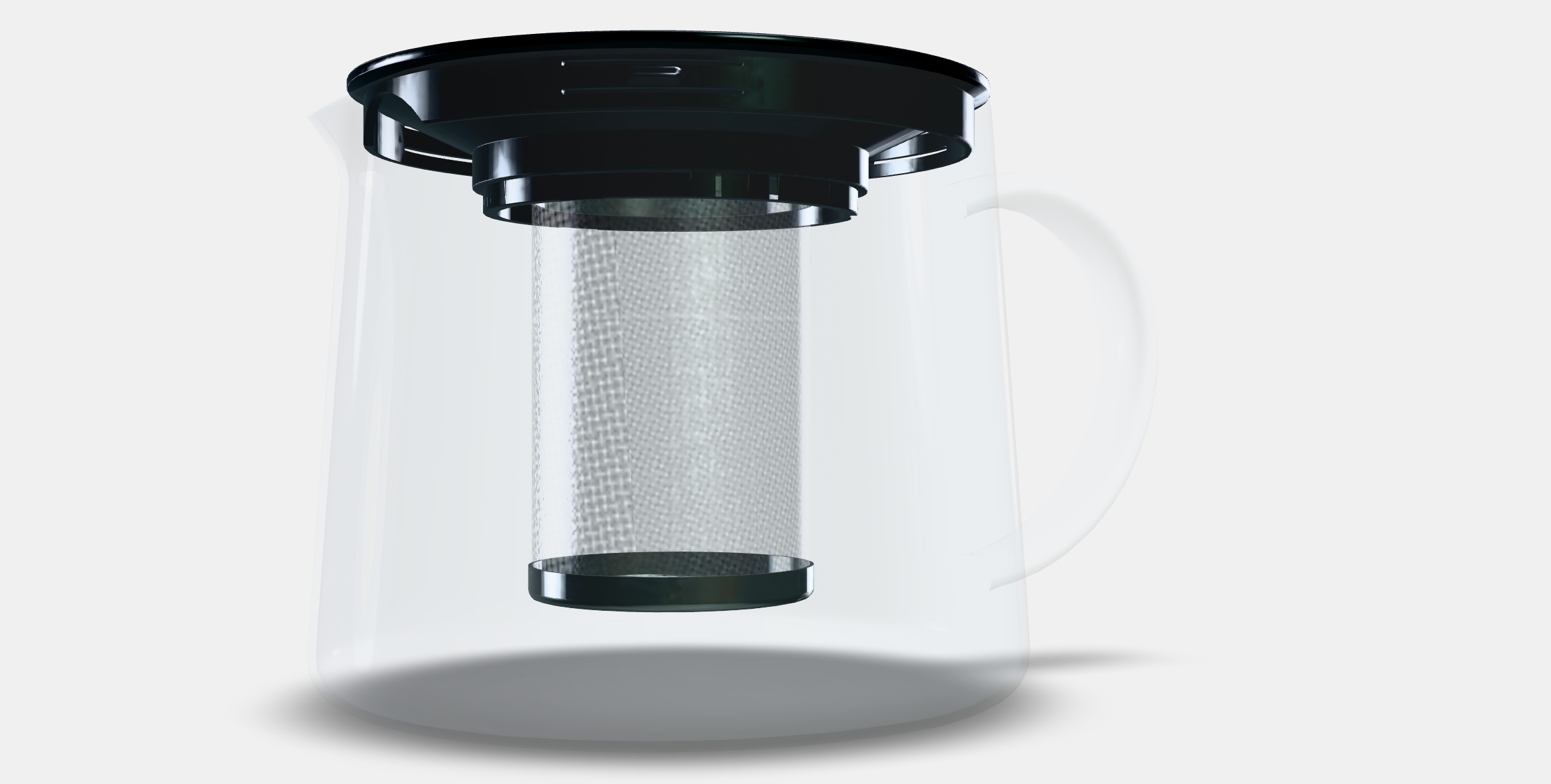 RIKLIG Teapot Low-poly 3D model_10