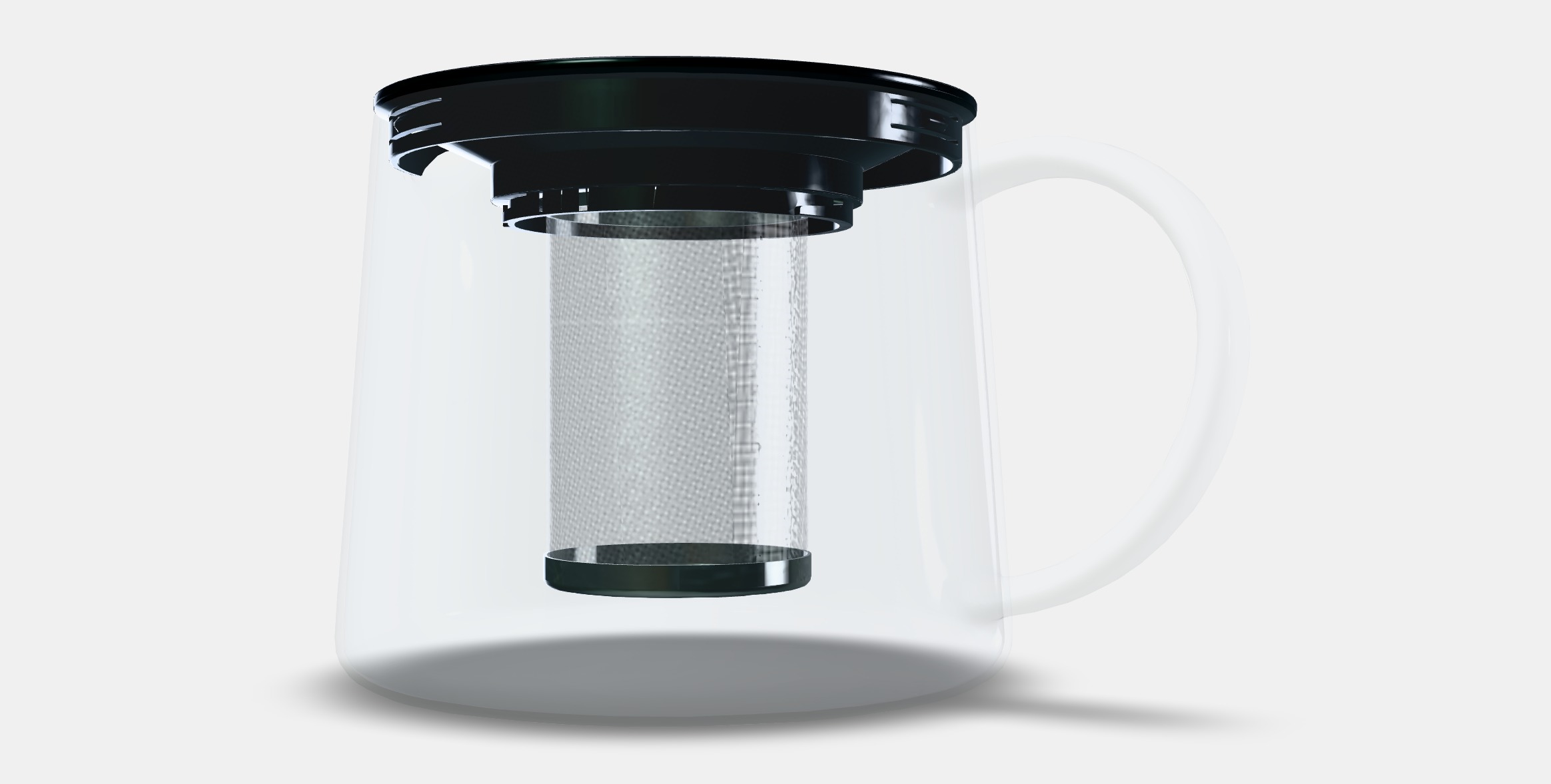 RIKLIG Teapot Low-poly 3D model_14