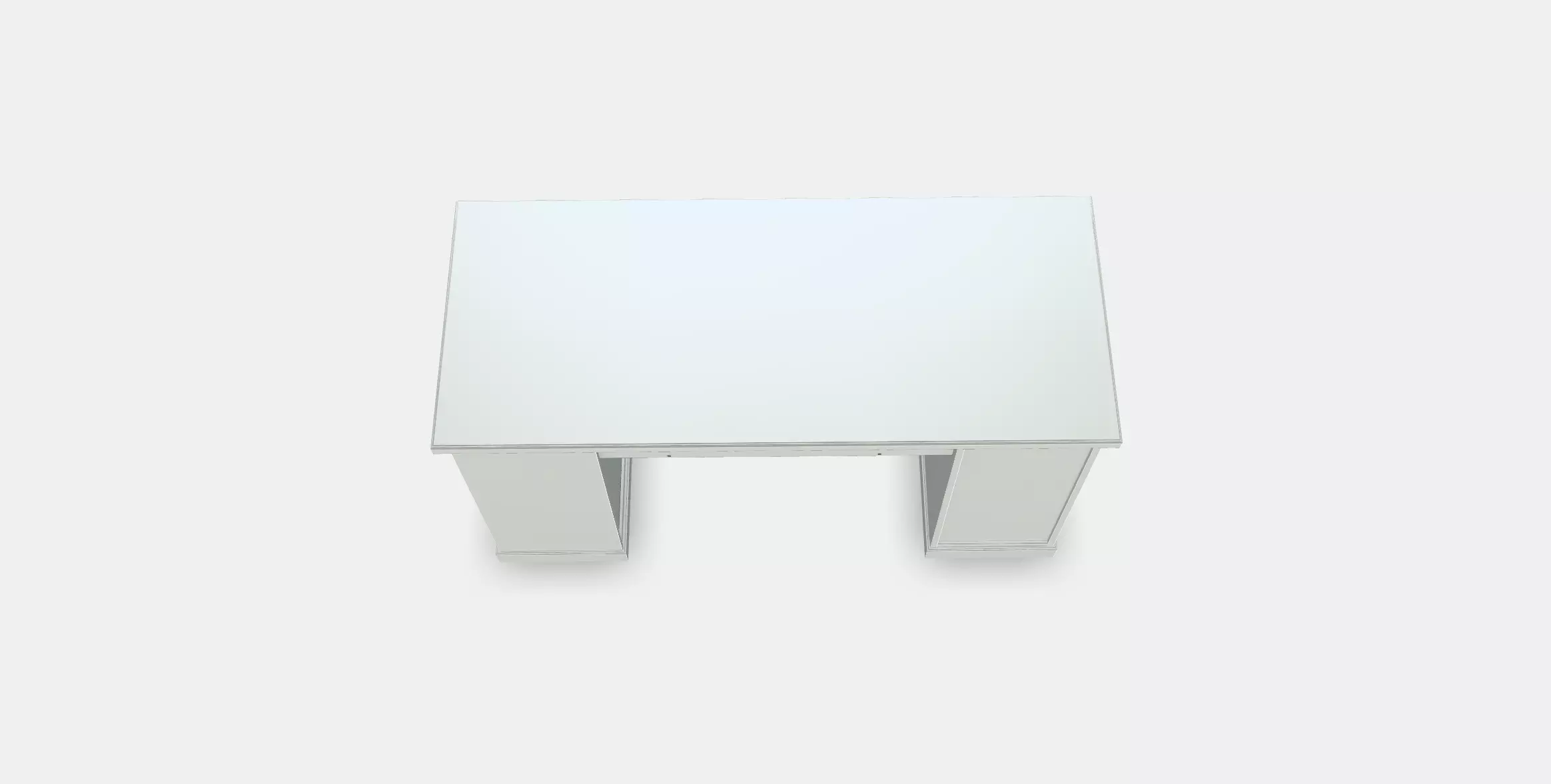 VEBJORN Desk 1 Low-poly 3D model_0