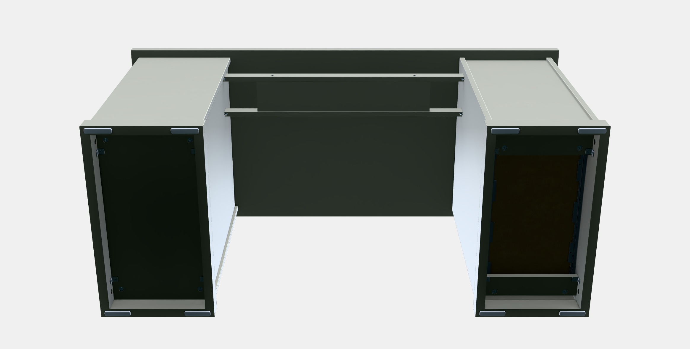 VEBJORN Desk 1 Low-poly 3D model_8