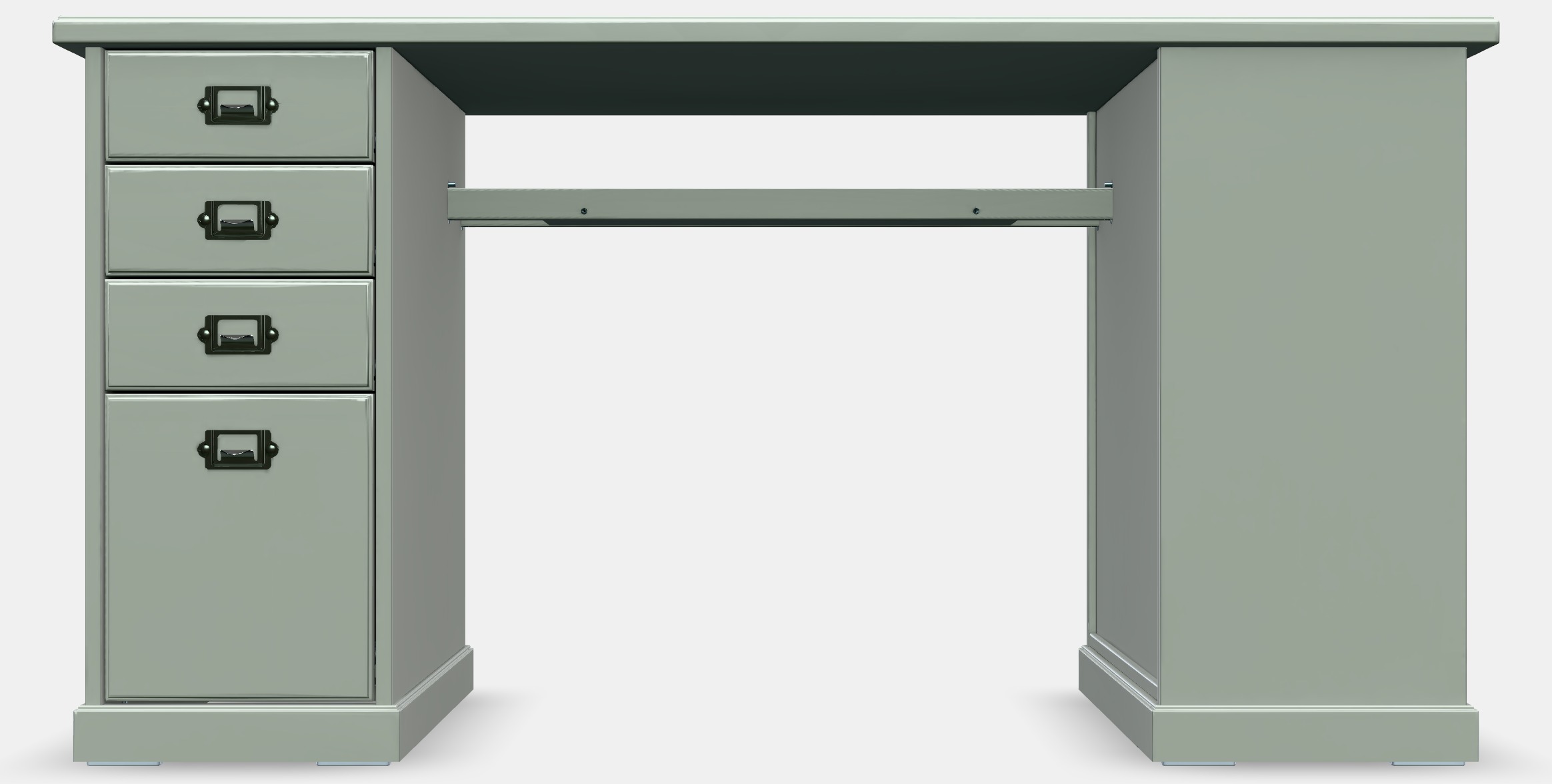 VEBJORN Desk 1 Low-poly 3D model_12
