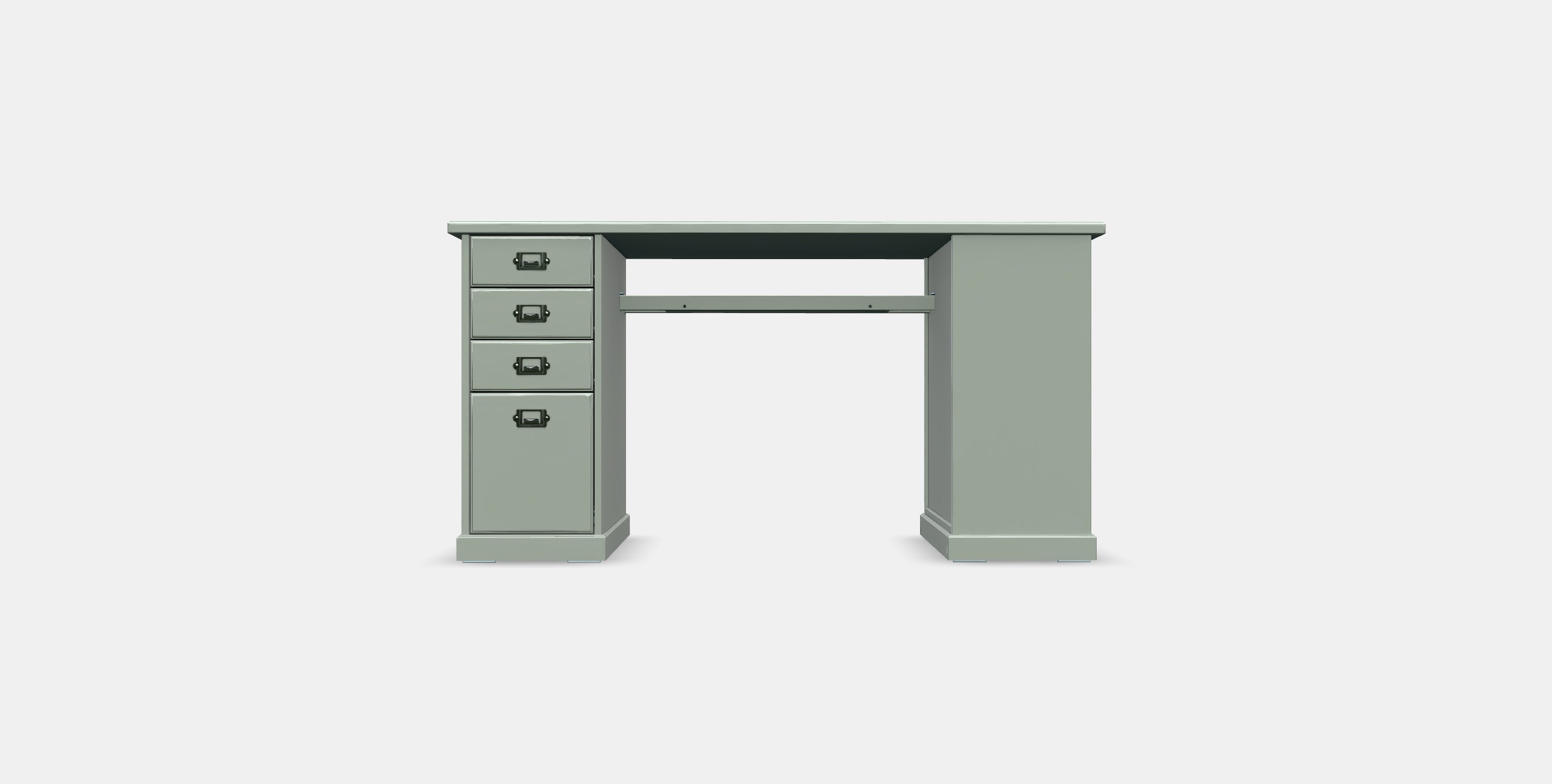 VEBJORN Desk 1 Low-poly 3D model_10