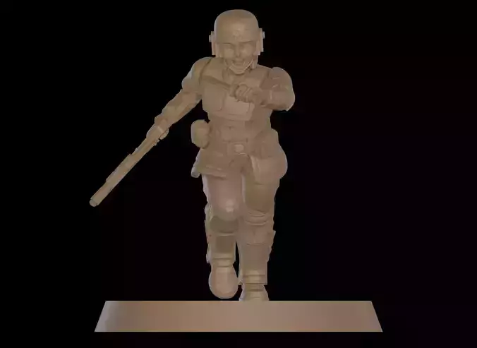 SOLDADO V2 - GUARDIA IMPERIAL 3D print model