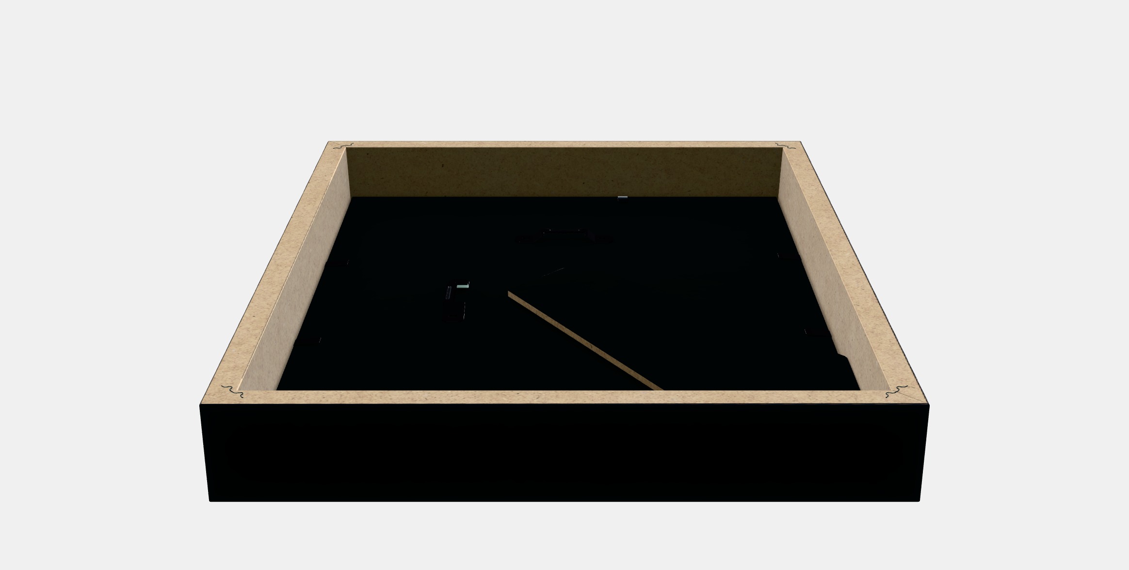 RIBBA Framework Low-poly 3D model_7