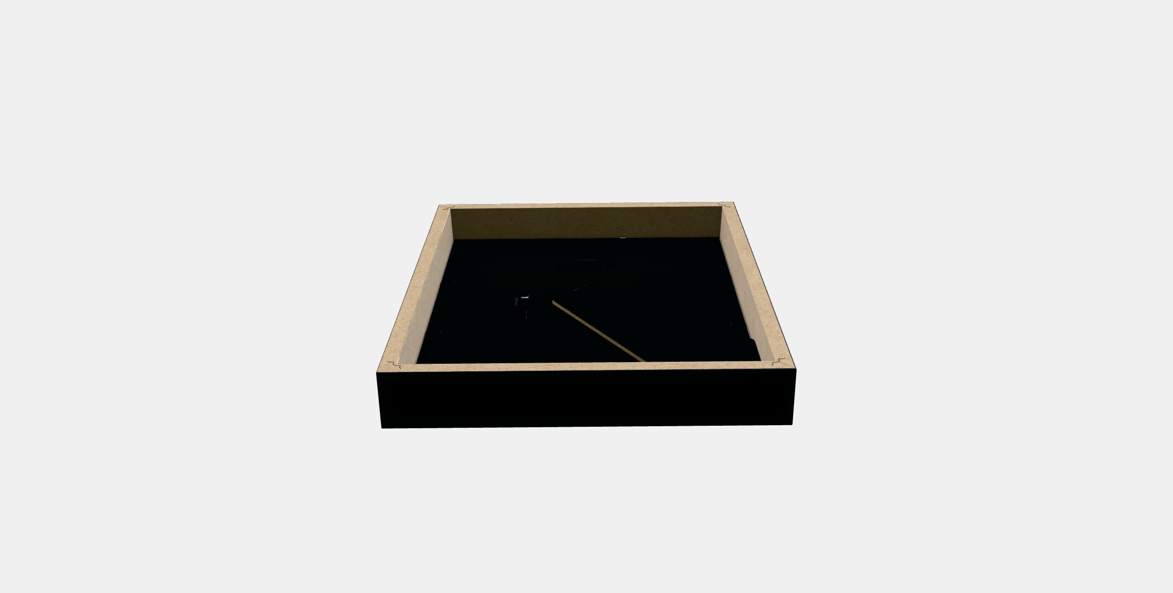 RIBBA Framework Low-poly 3D model_6