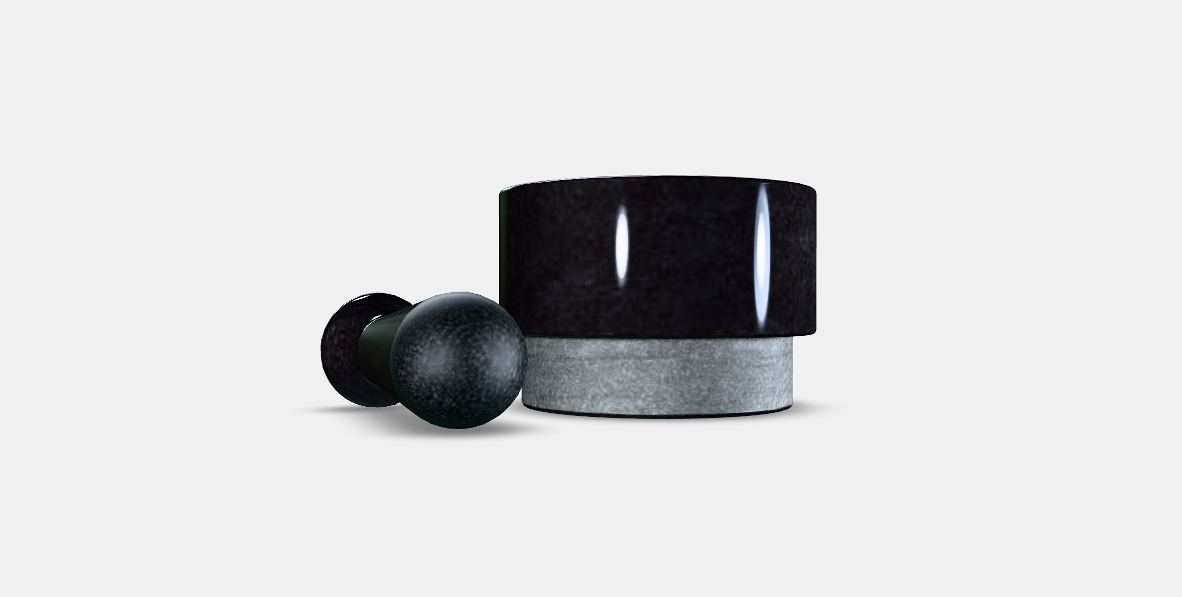 ADELSTEN Mortar and pestle Low-poly 3D model_16