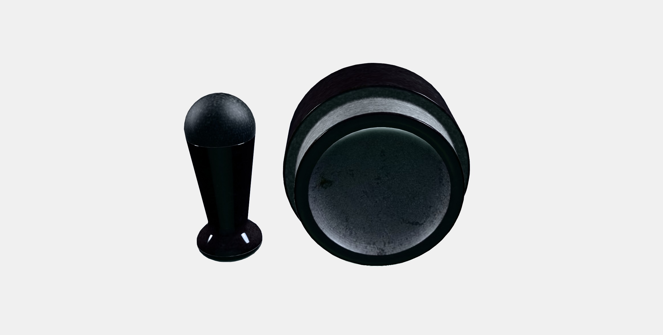 ADELSTEN Mortar and pestle Low-poly 3D model_6