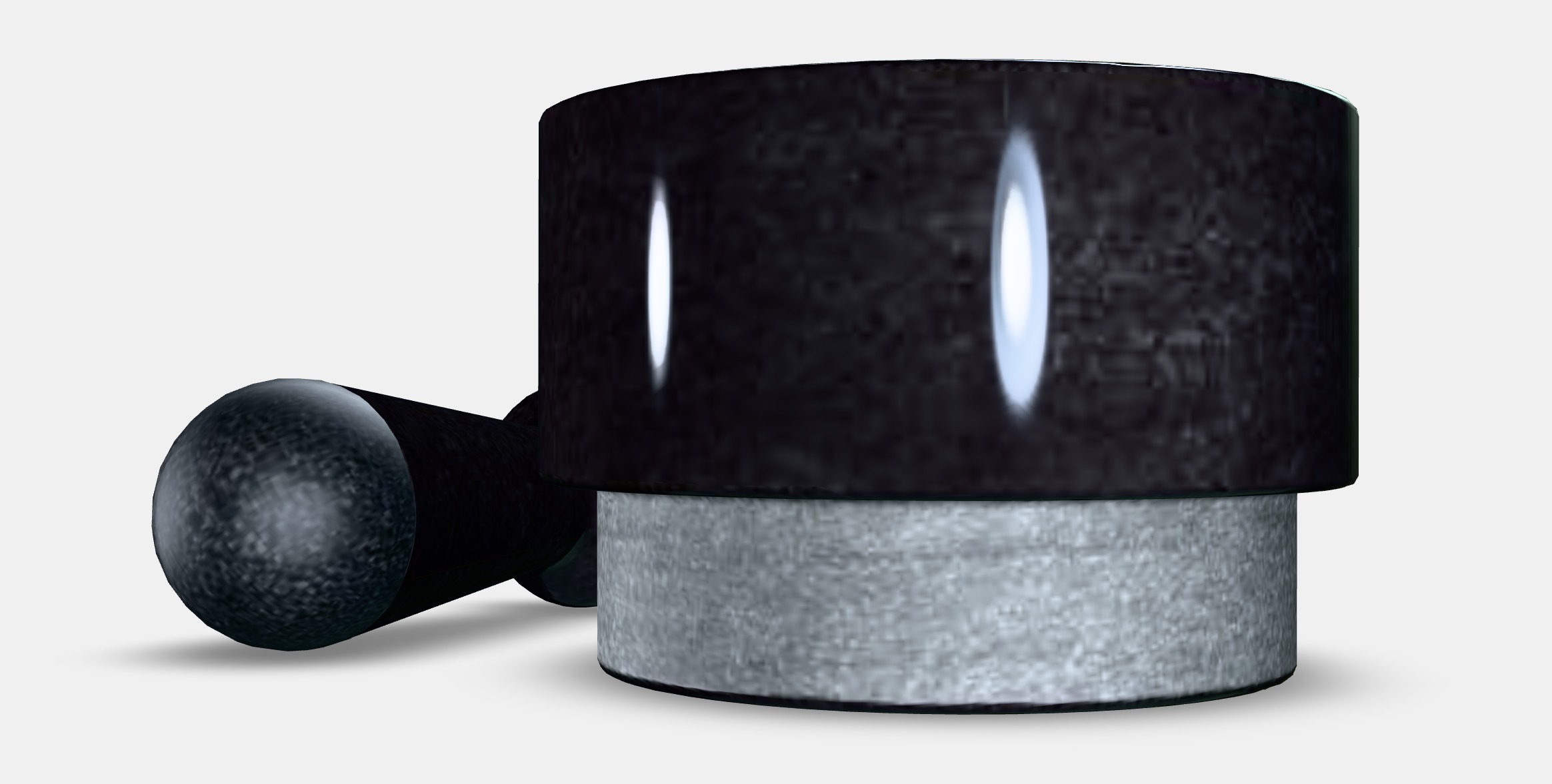 ADELSTEN Mortar and pestle Low-poly 3D model_4