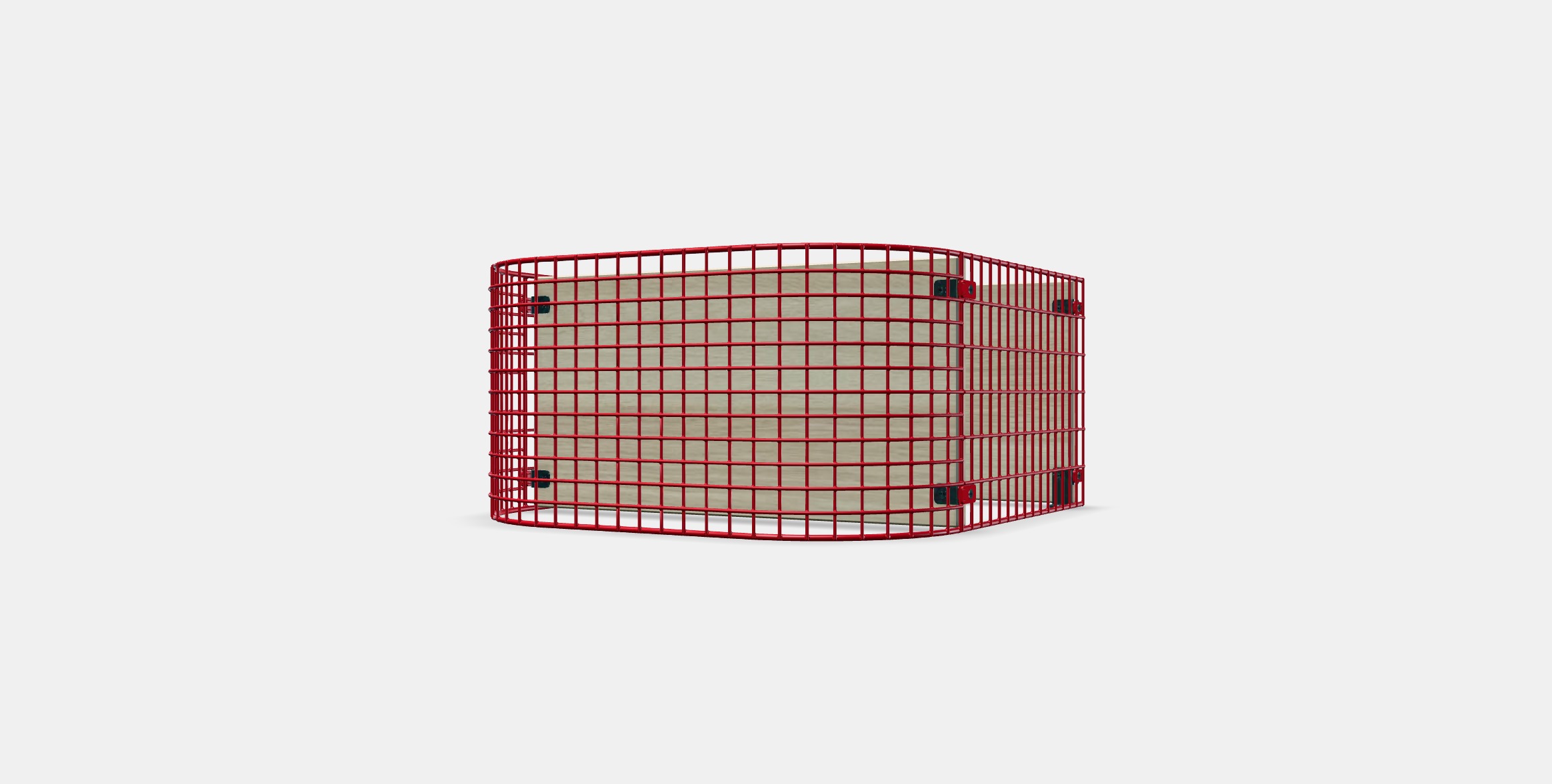 SVENSHULT Wall shelf Low-poly 3D model_12