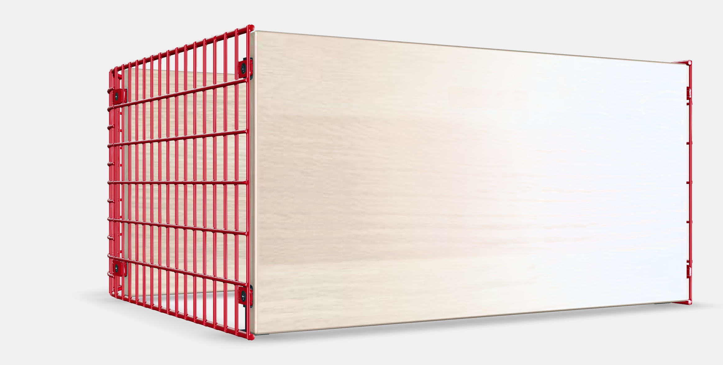 SVENSHULT Wall shelf Low-poly 3D model_2