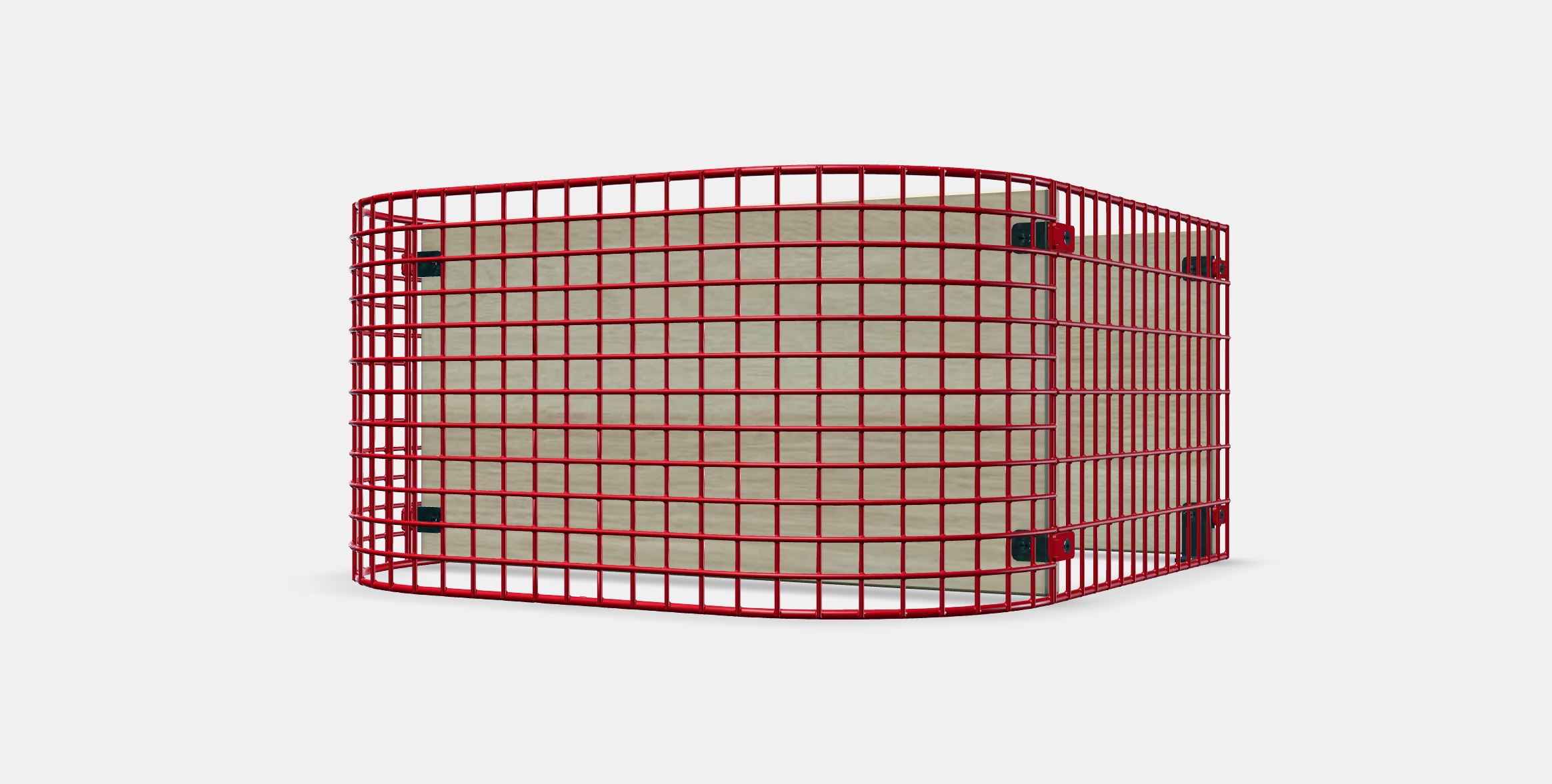 SVENSHULT Wall shelf Low-poly 3D model_13