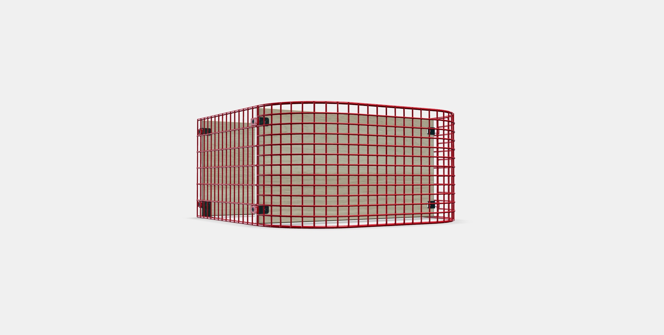 SVENSHULT Wall shelf Low-poly 3D model_3