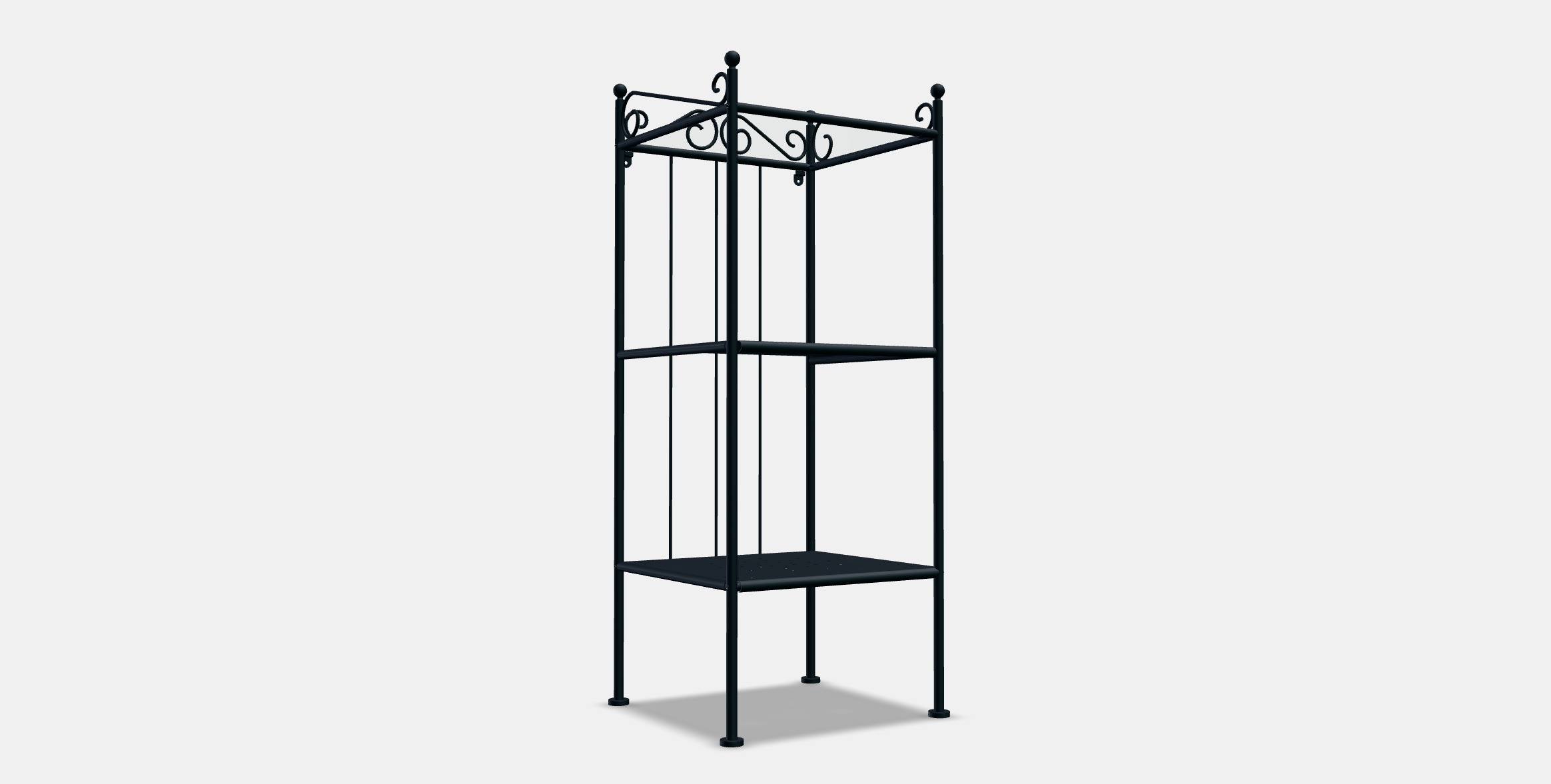 RONNSKAR Shelf Low-poly 3D model_2