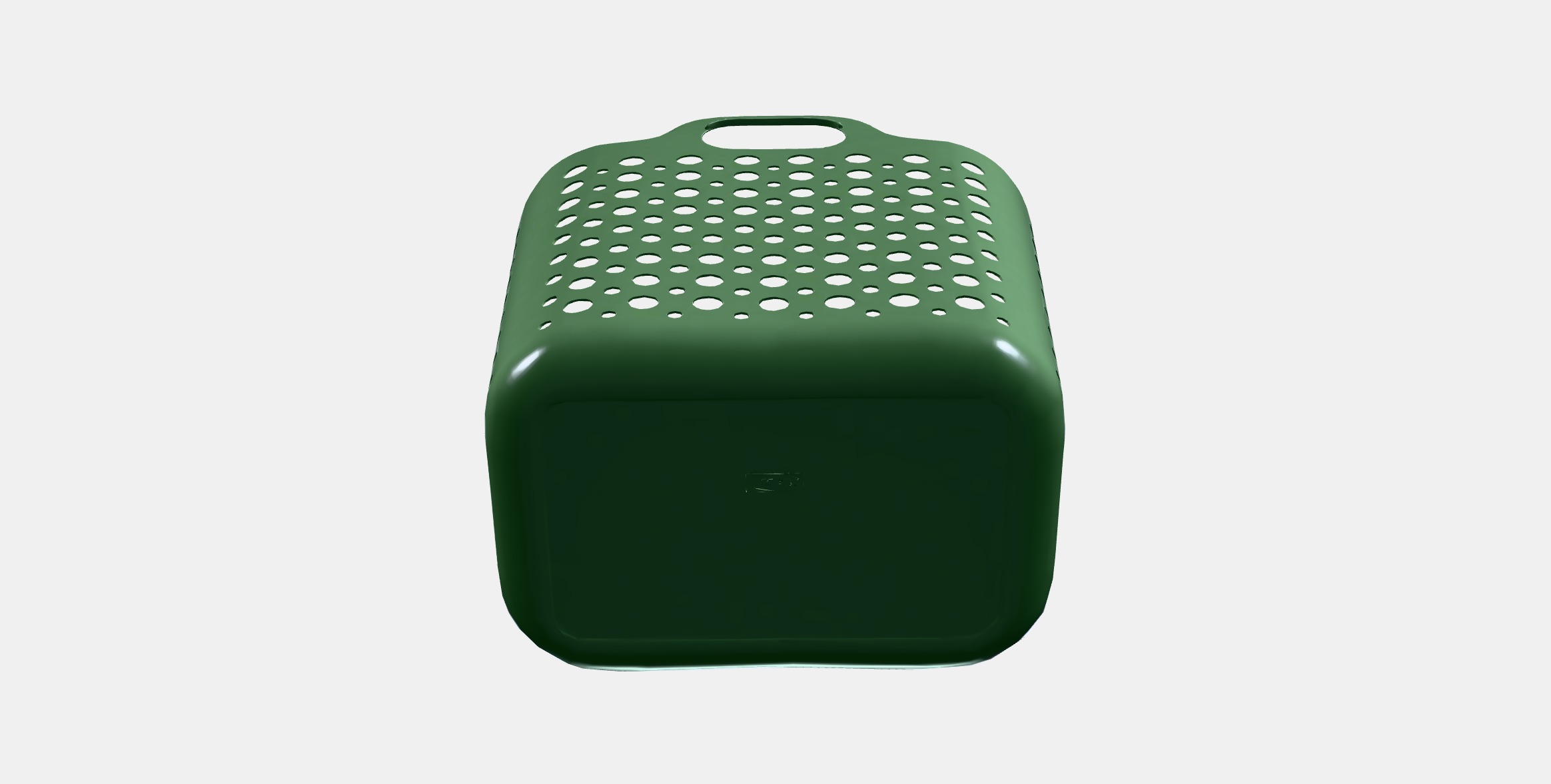 SLIBB Soft laundry basket Low-poly 3D model_8