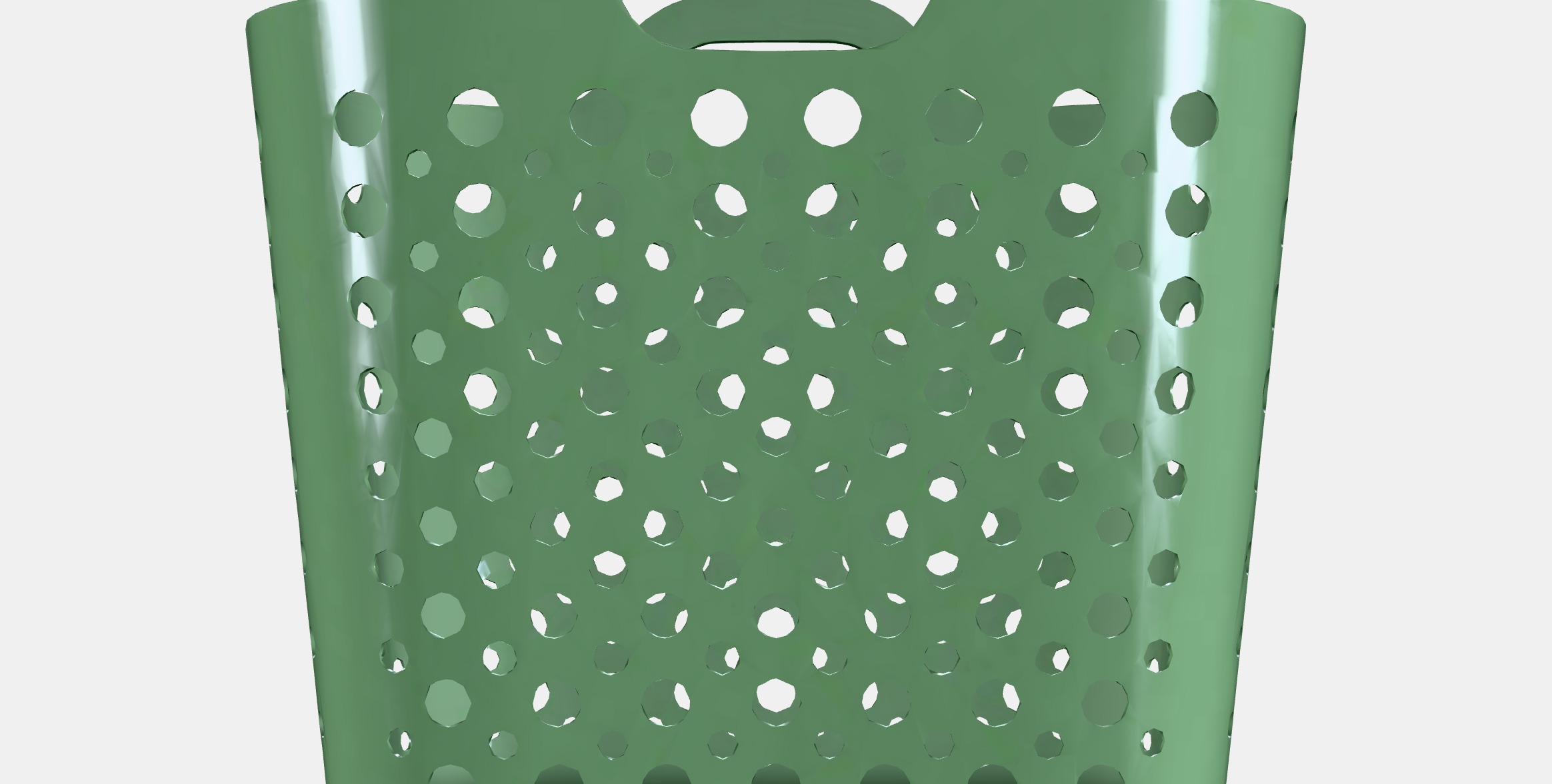 SLIBB Soft laundry basket Low-poly 3D model_16