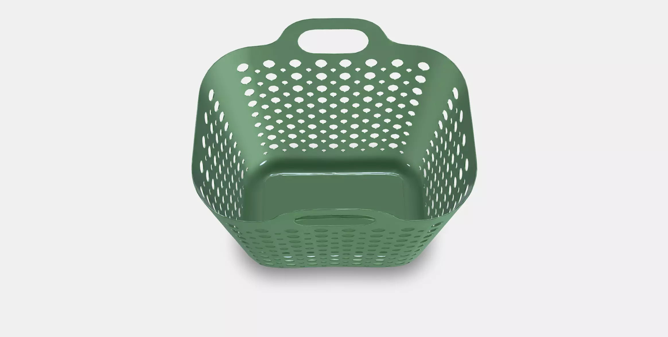 SLIBB Soft laundry basket Low-poly 3D model_0