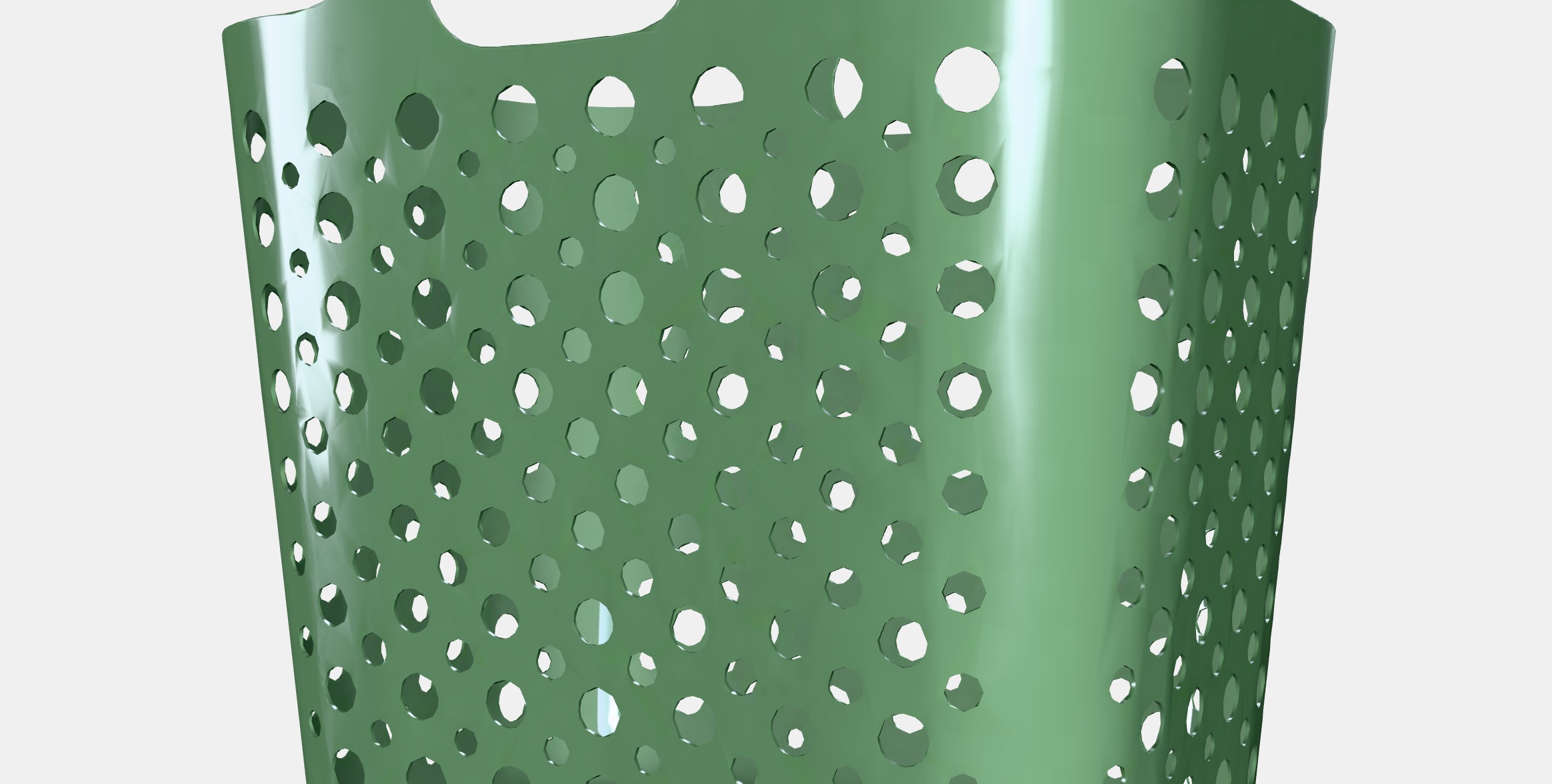 SLIBB Soft laundry basket Low-poly 3D model_5