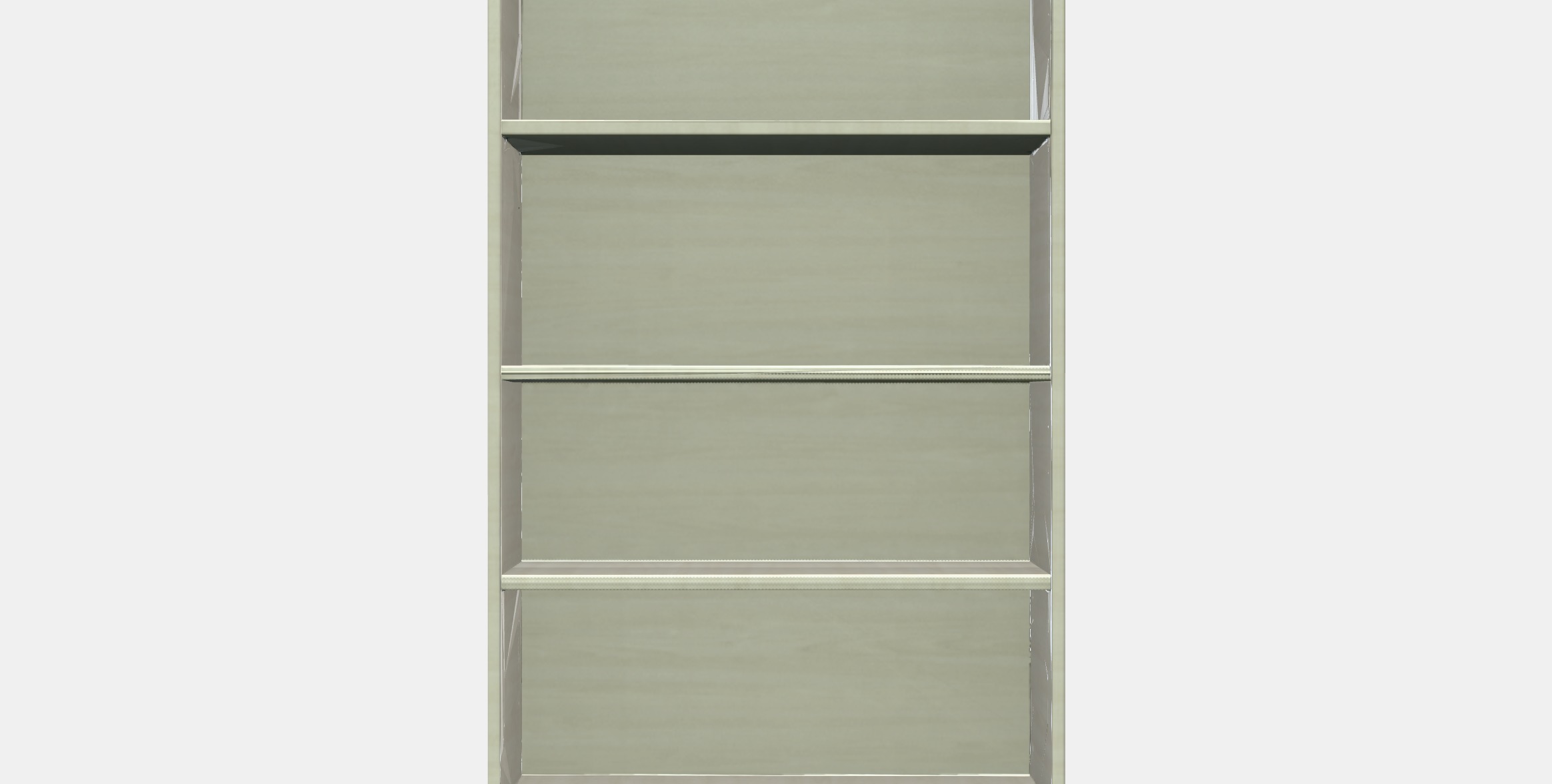 BILLY Library Low-poly 3D model_11