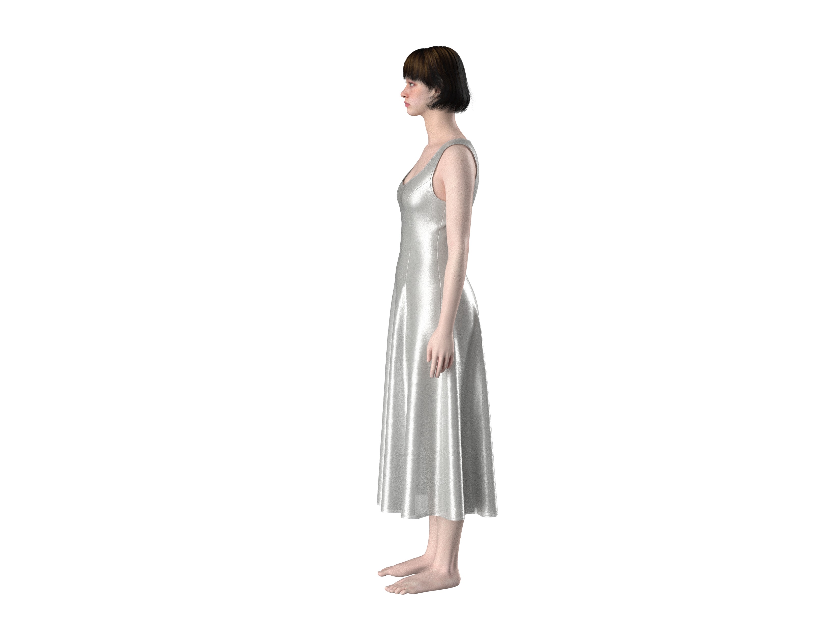 59 dress pattern 3D print model_5