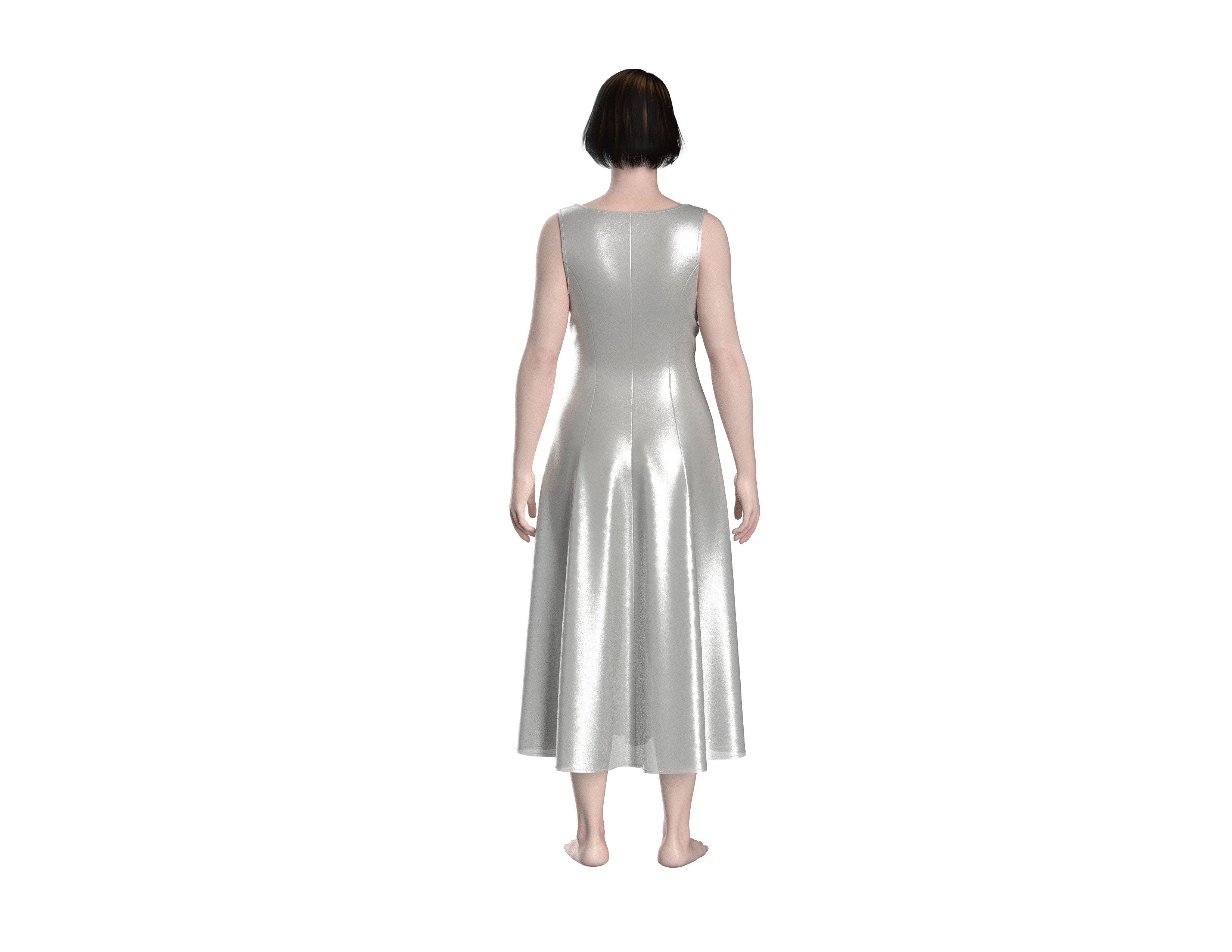 59 dress pattern 3D print model_4
