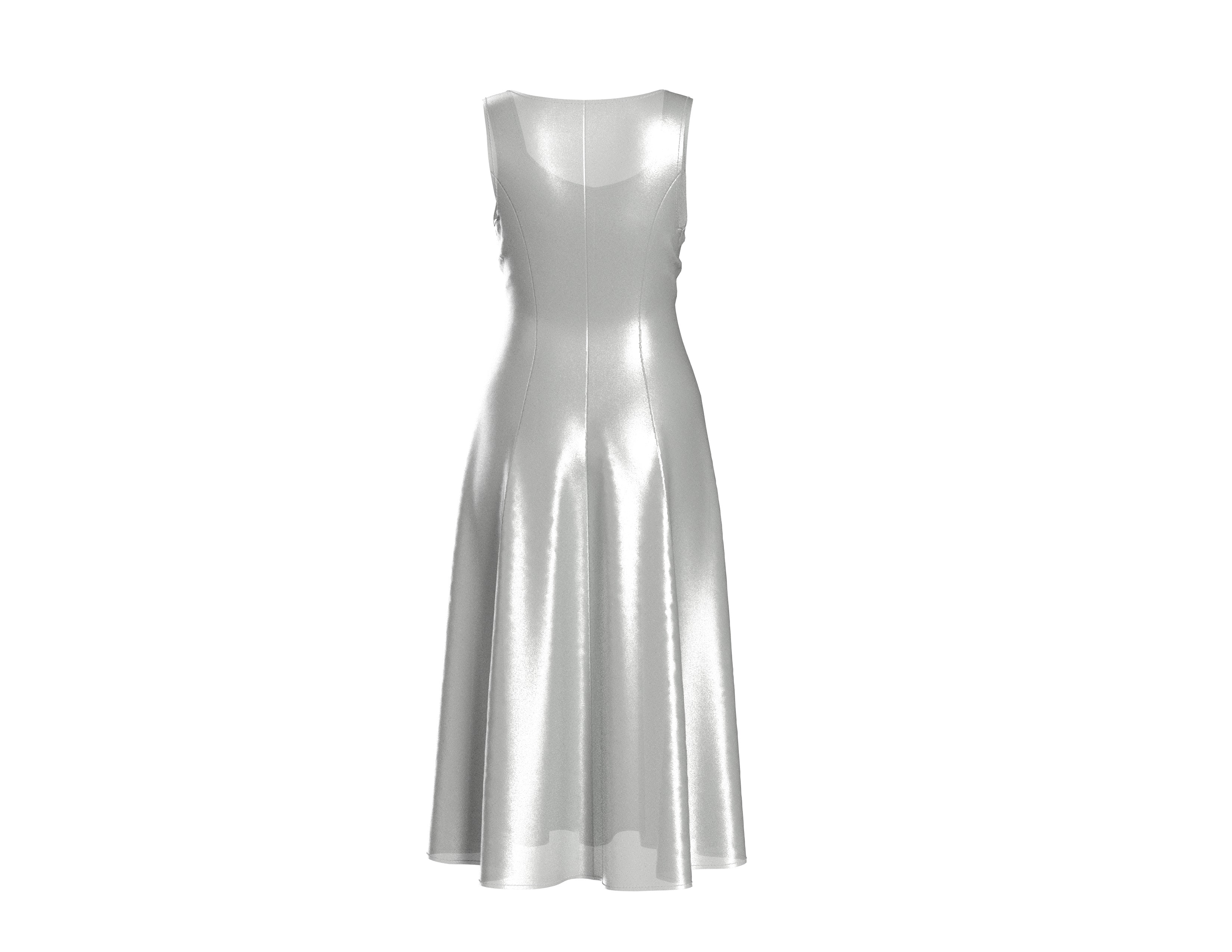 59 dress pattern 3D print model_6