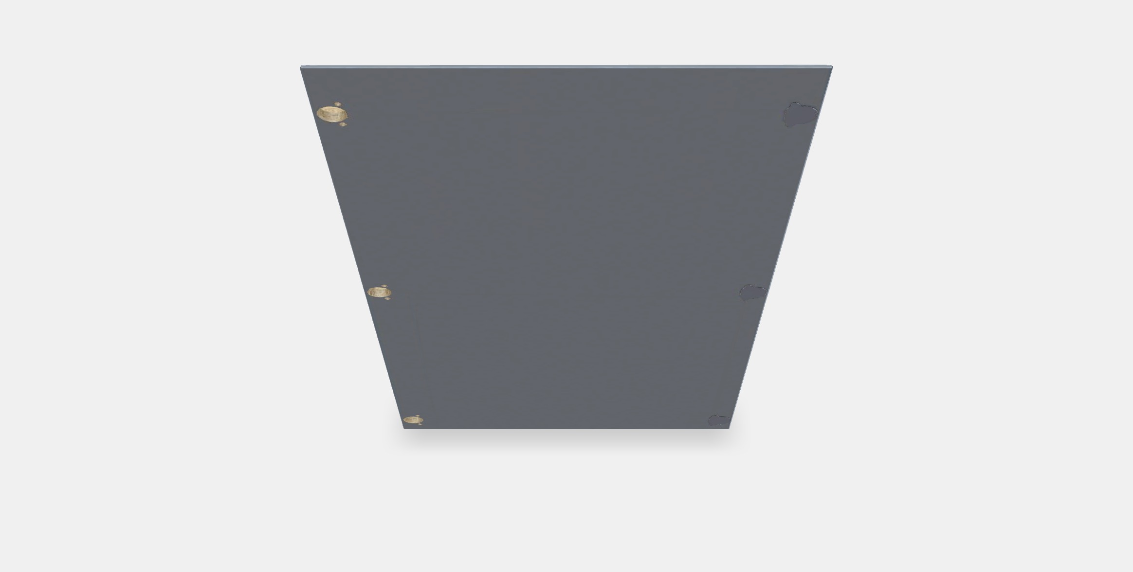 VOXTORP Porte Low-poly 3D model_4