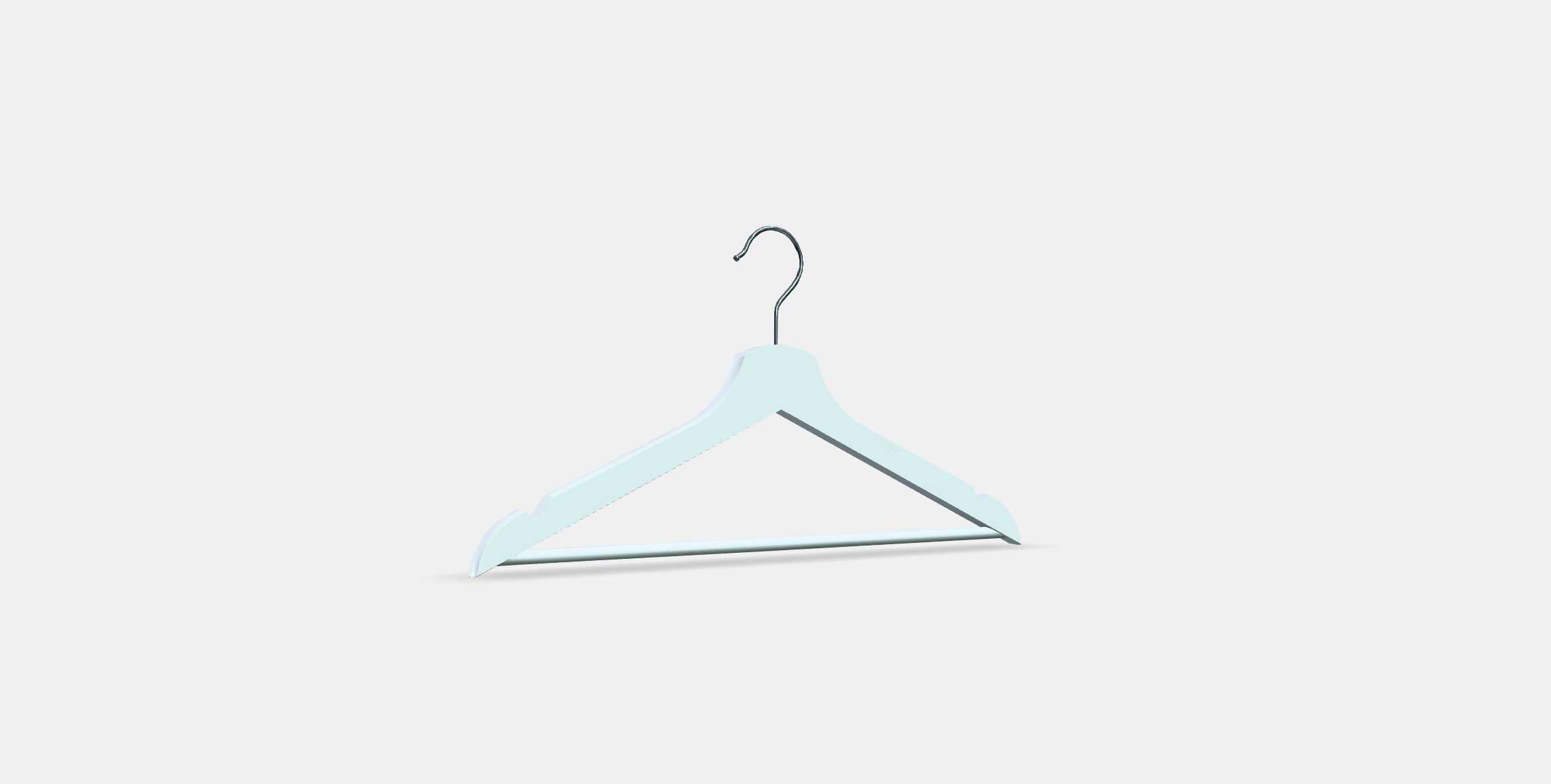BUMERANG Hanger 2 Low-poly 3D model_2