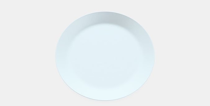 OFTAST Plate Low-poly 3D model