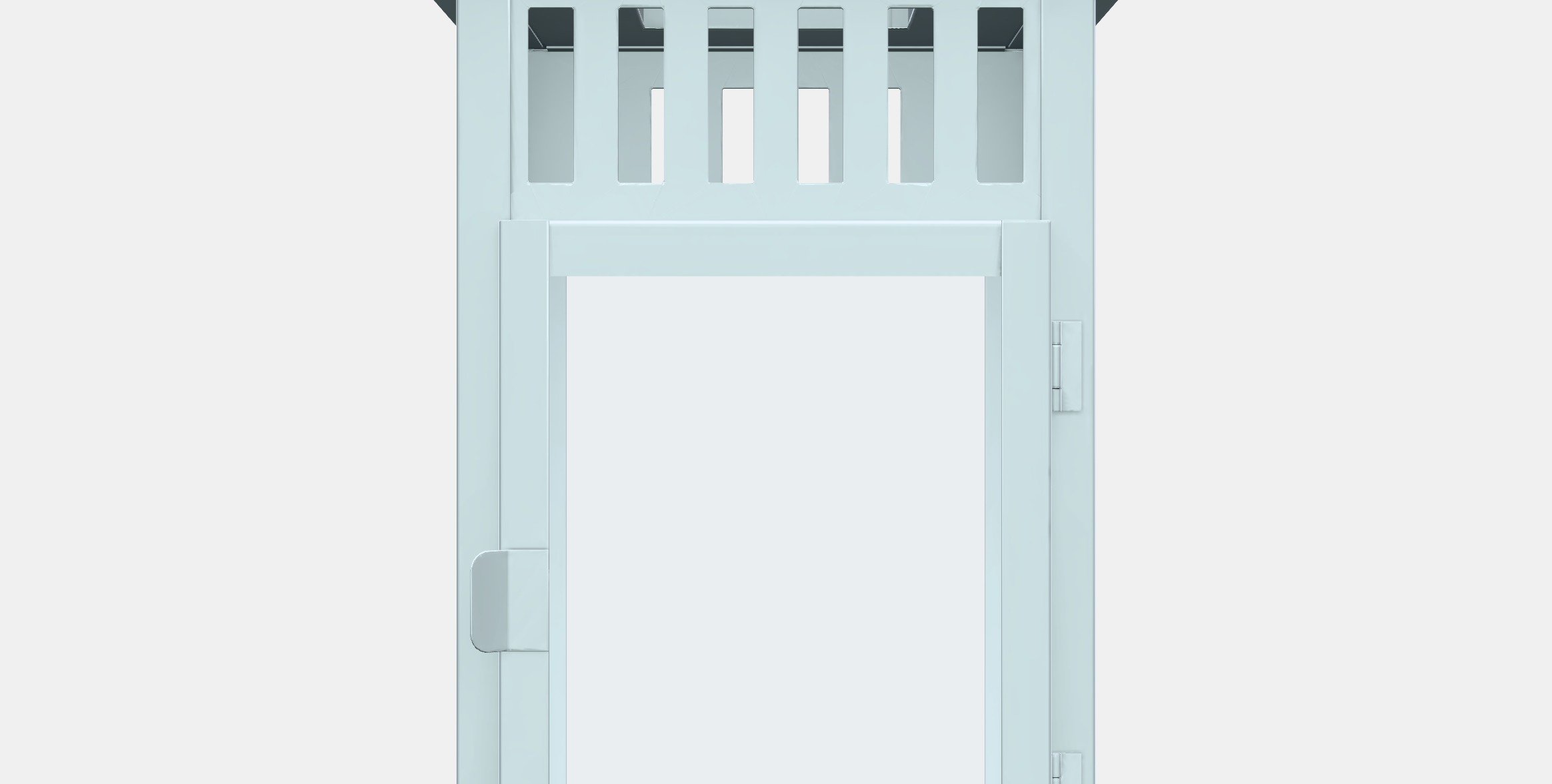 BORRBY Lantern for block candle 1 Low-poly 3D model_11