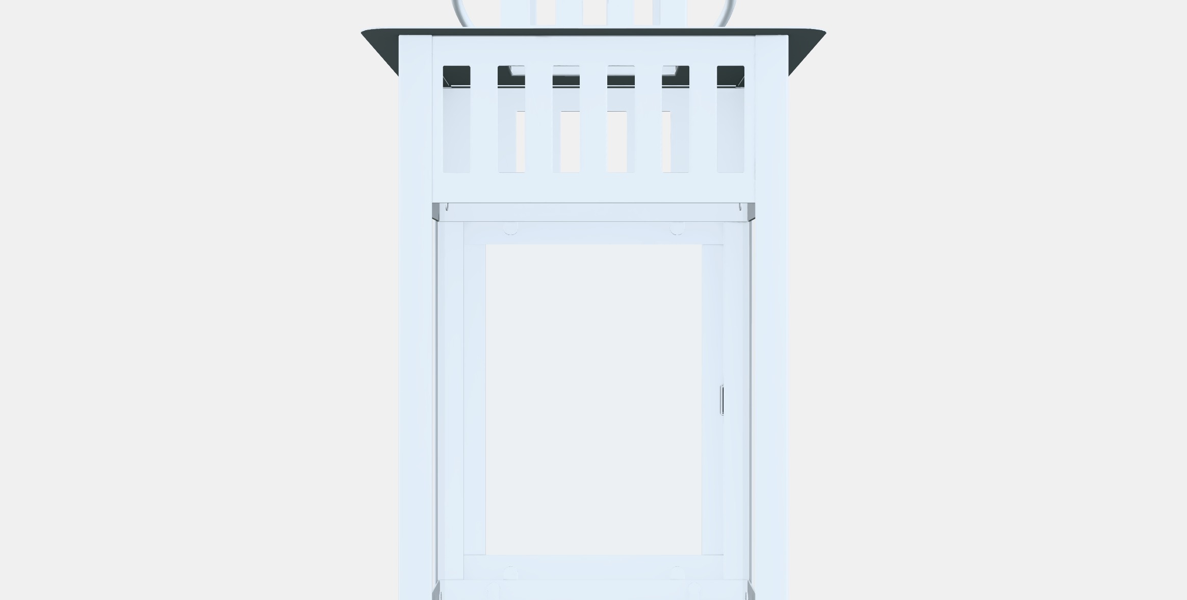 BORRBY Lantern for block candle 1 Low-poly 3D model_15