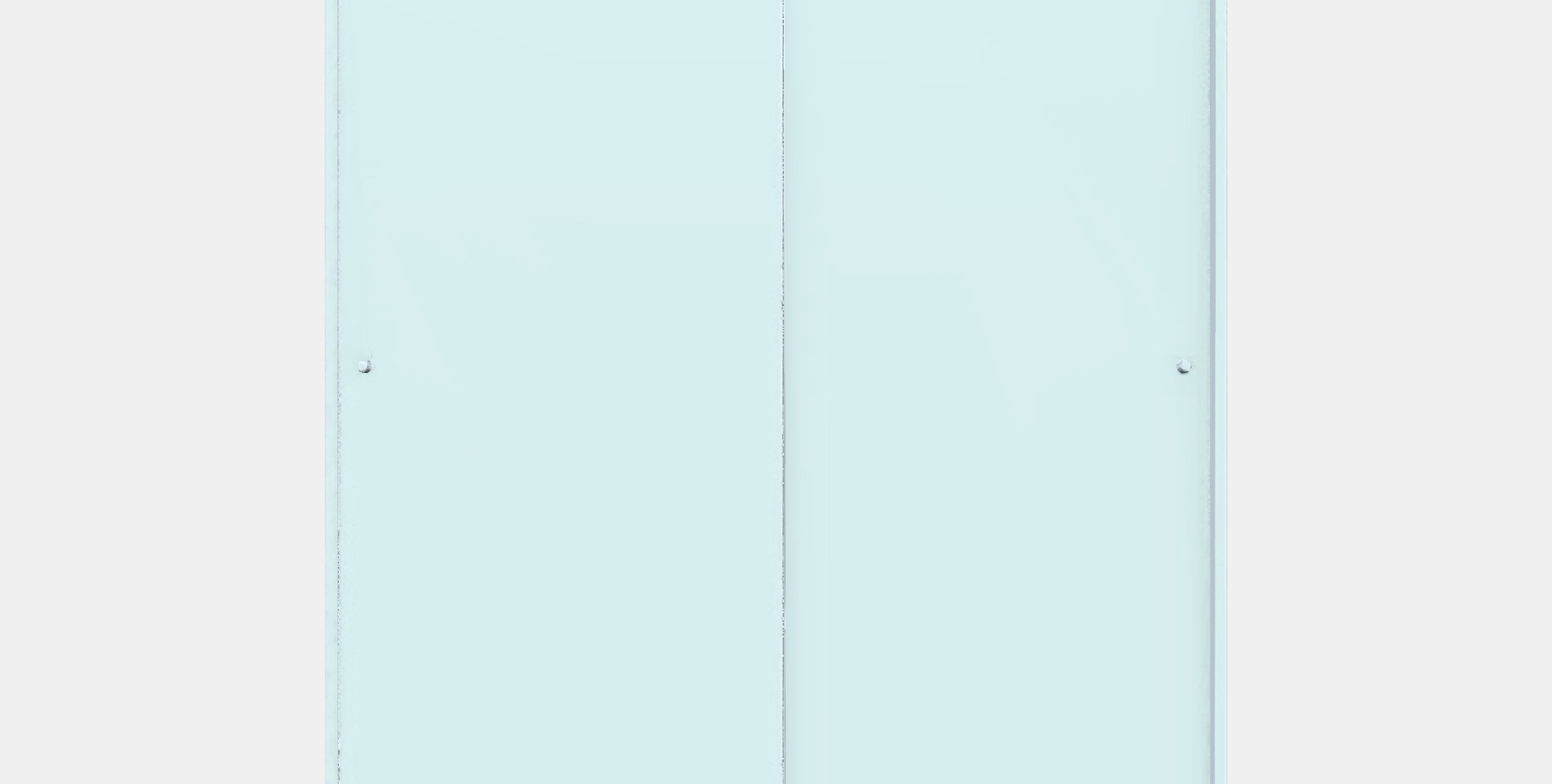 KLEPPSTAD Wardrobe with sliding doors 1 Low-poly 3D model_11