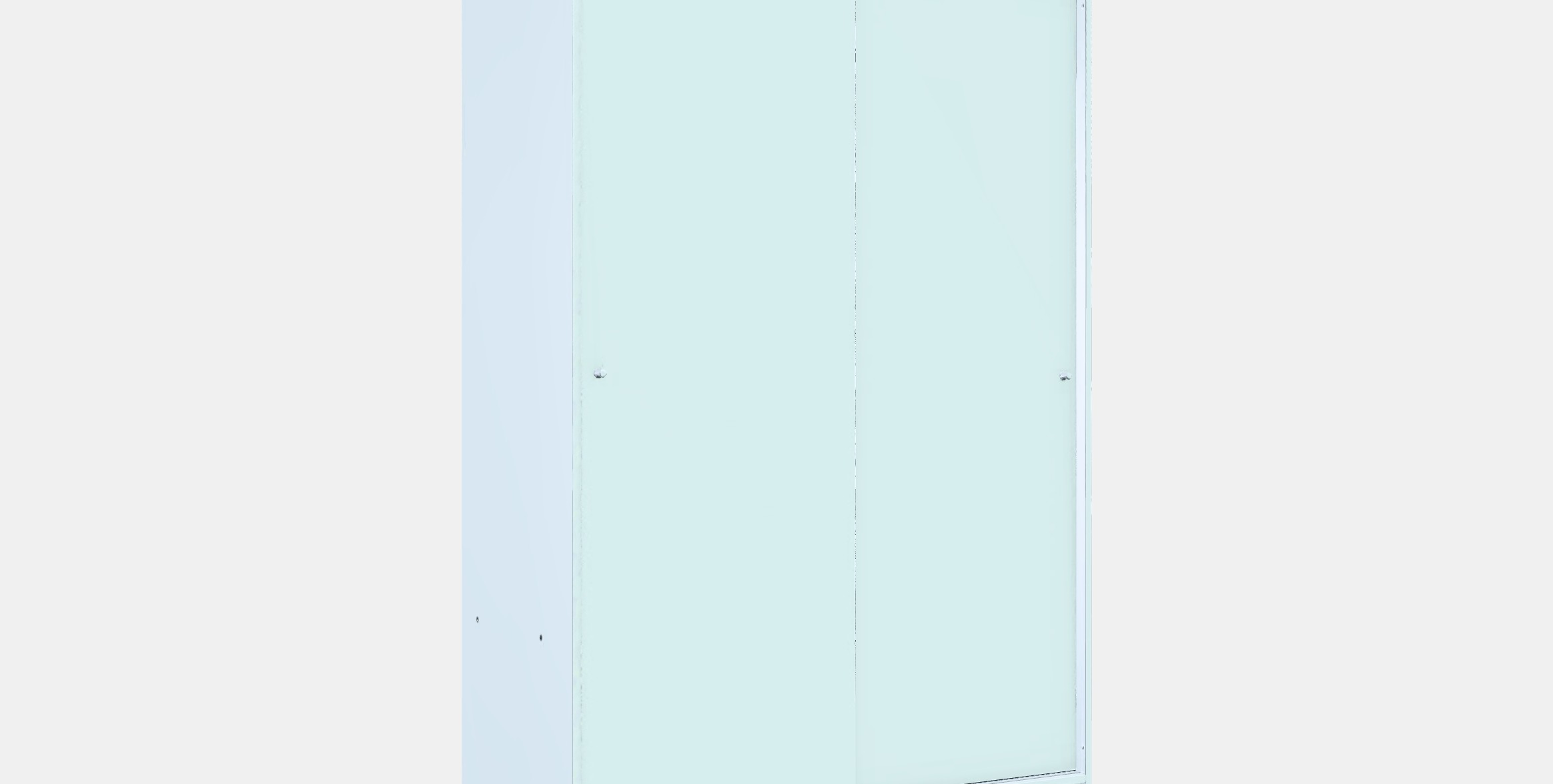 KLEPPSTAD Wardrobe with sliding doors 1 Low-poly 3D model_9