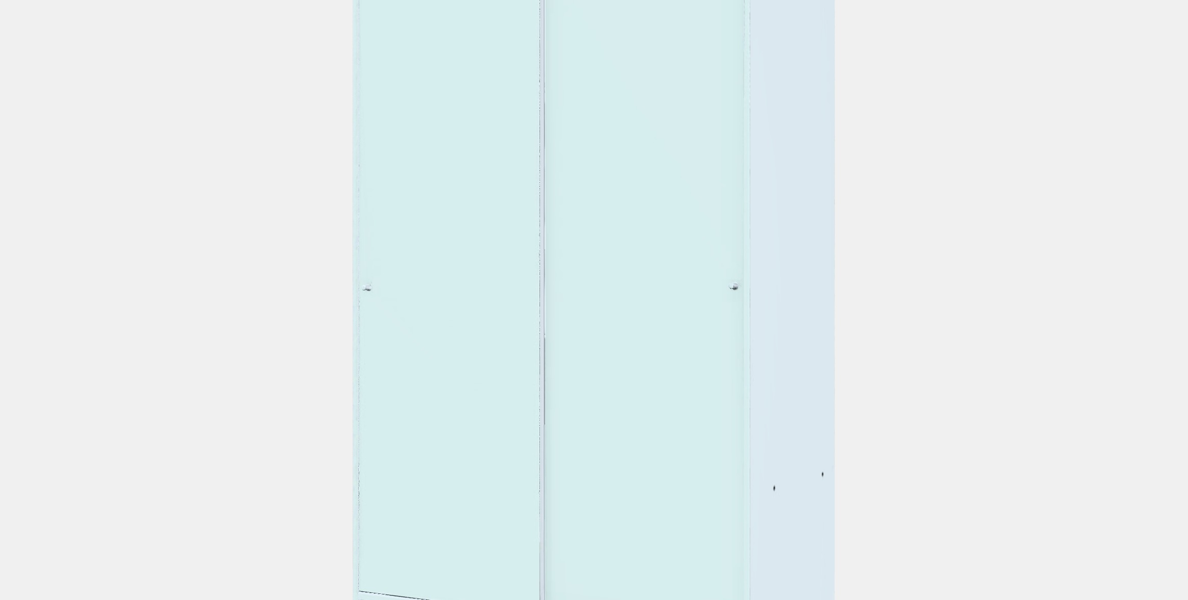 KLEPPSTAD Wardrobe with sliding doors 1 Low-poly 3D model_13