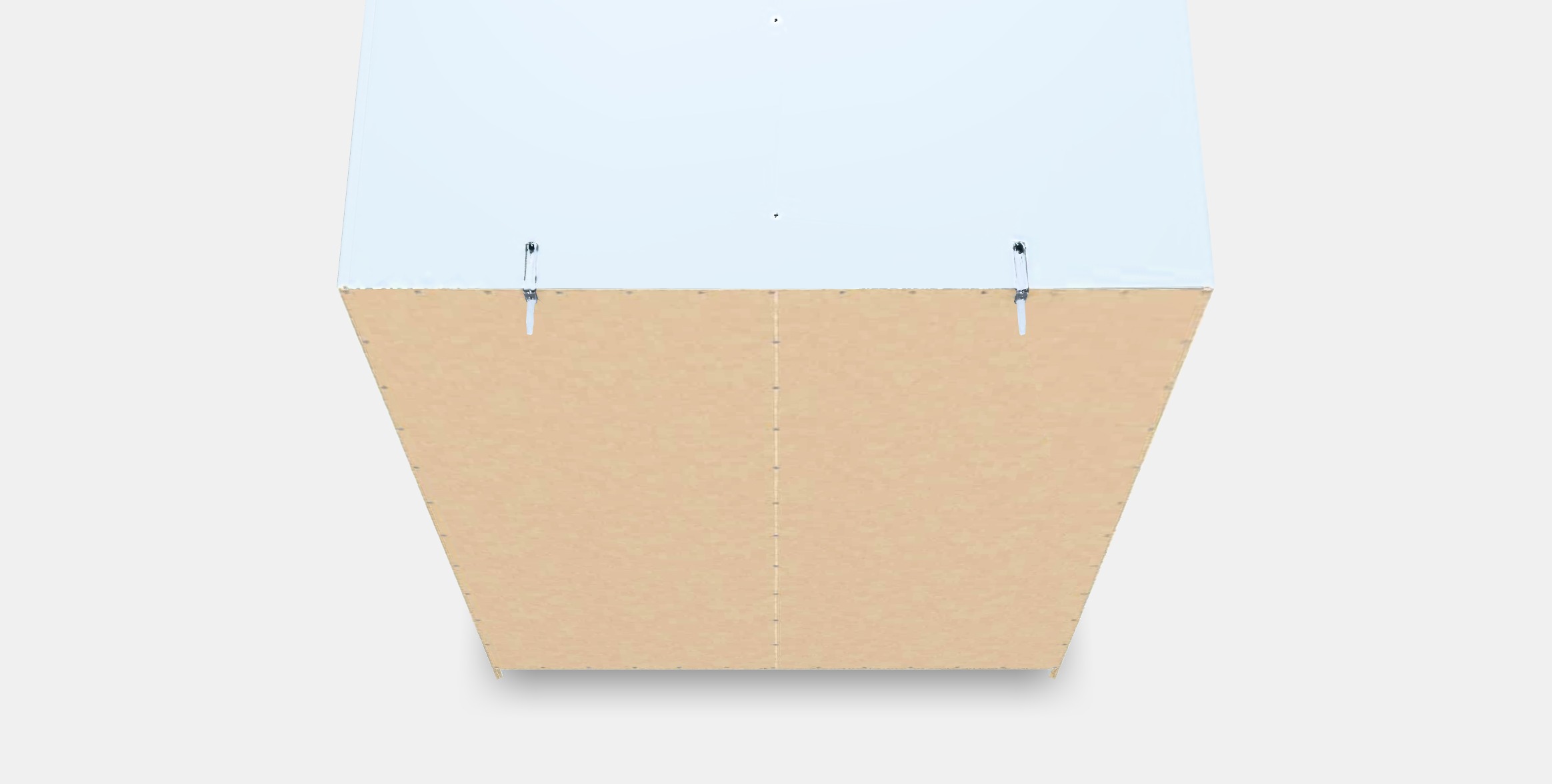 KLEPPSTAD Wardrobe with sliding doors 1 Low-poly 3D model_4