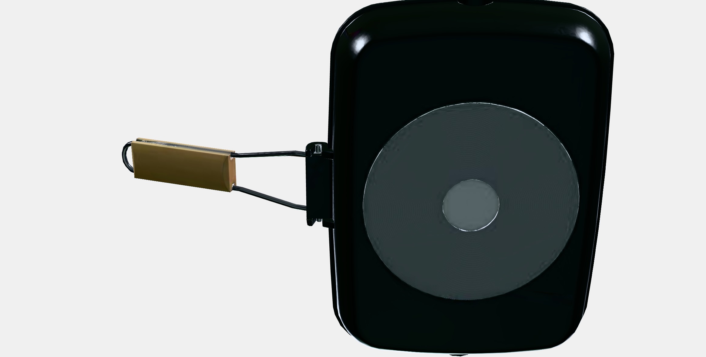 GRILLA Grill pan Low-poly 3D model_7