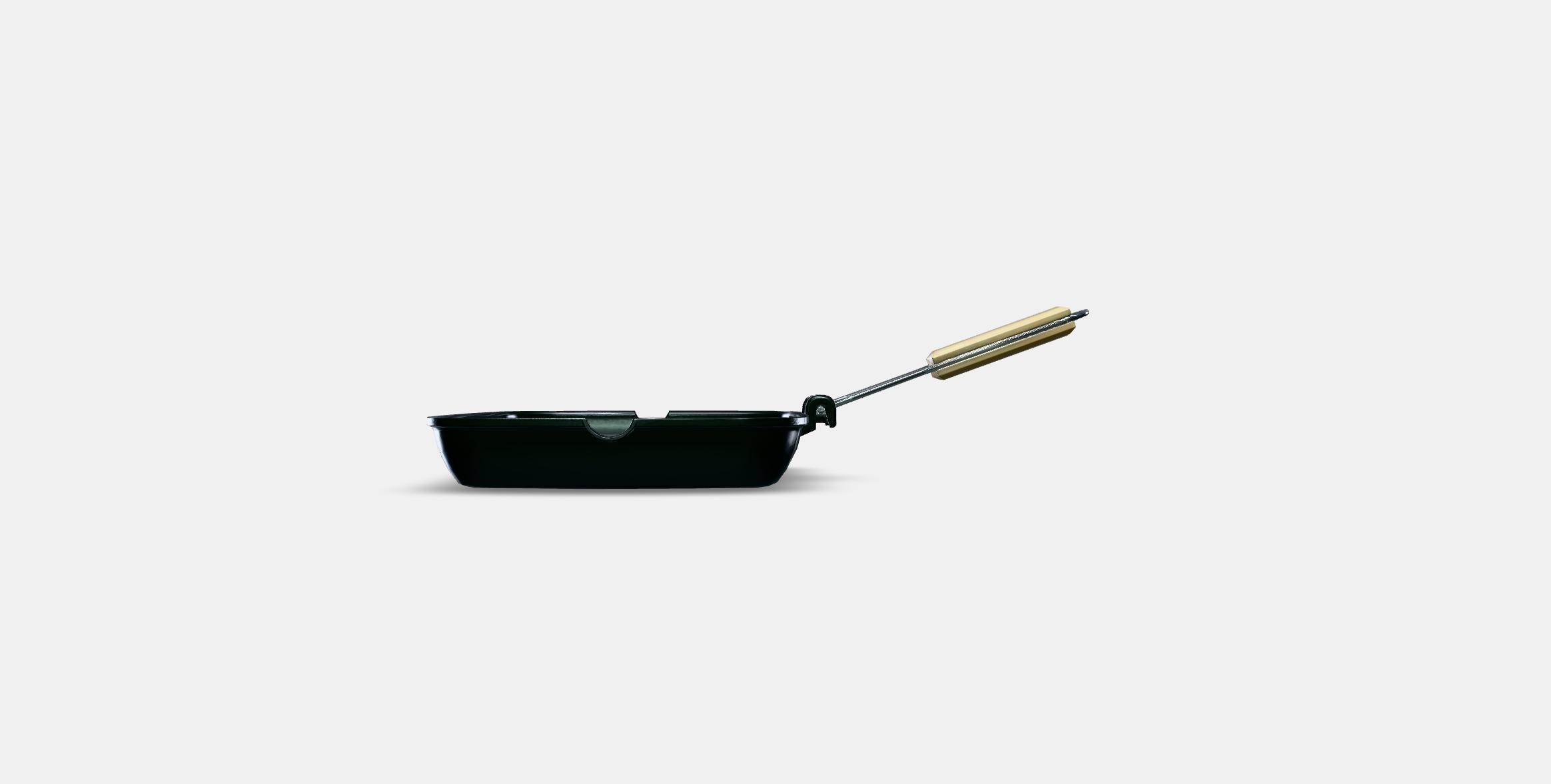 GRILLA Grill pan Low-poly 3D model_10