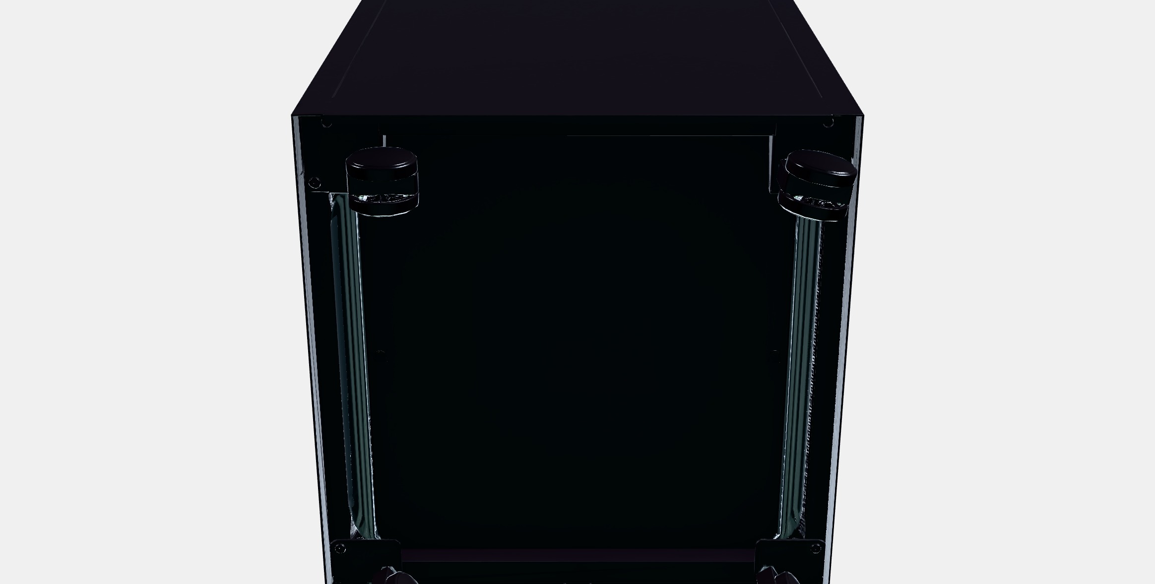 TROTTEN Drawer unit w 2 drawers on casters Low-poly 3D model_8