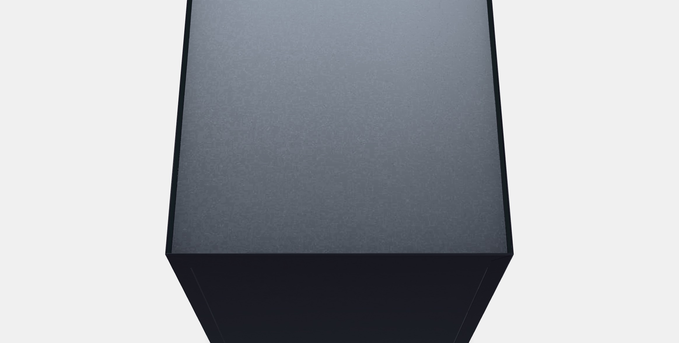 TROTTEN Drawer unit w 2 drawers on casters Low-poly 3D model_5