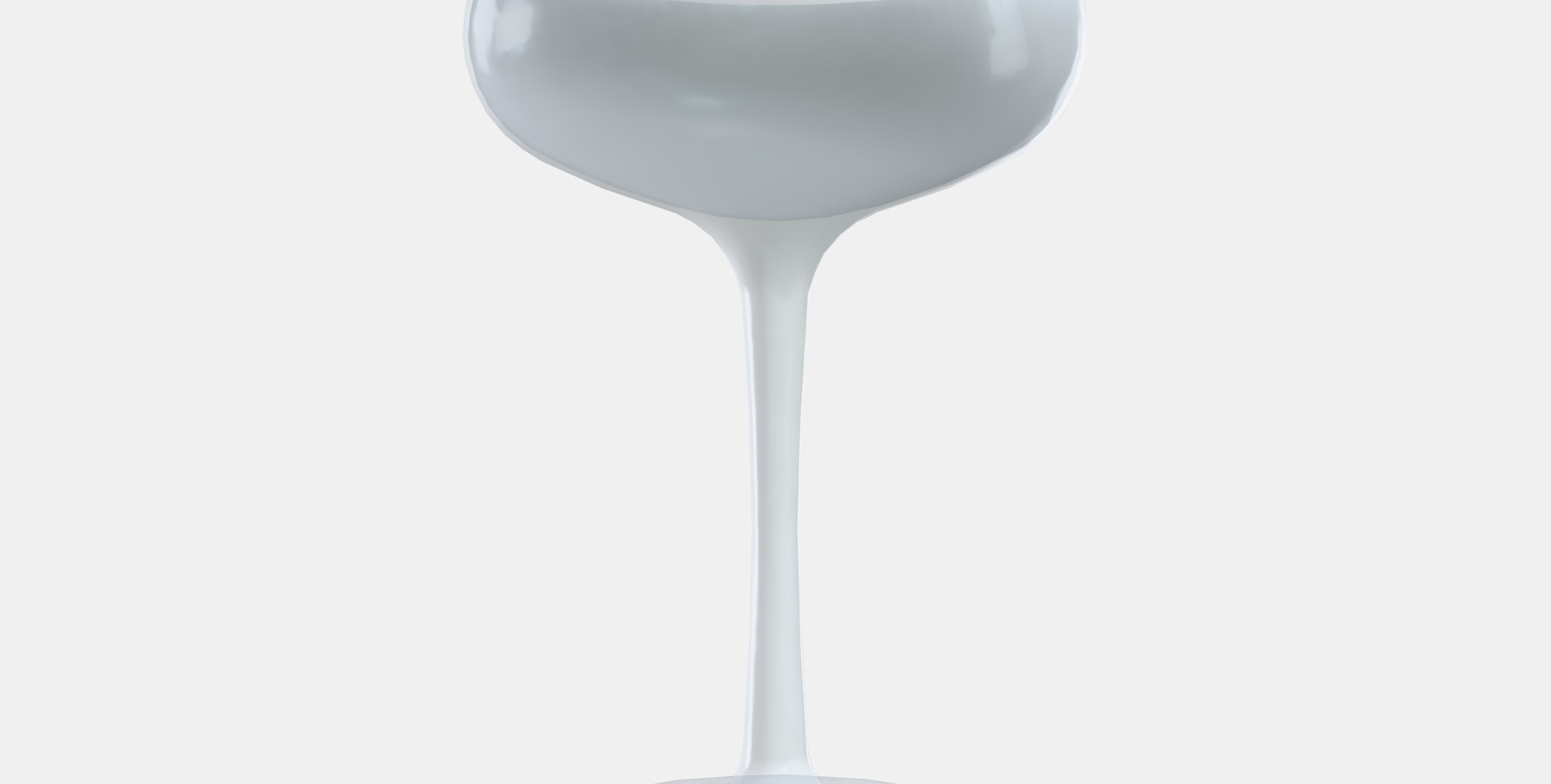 STORHET Champagne coupe Low-poly 3D model_9