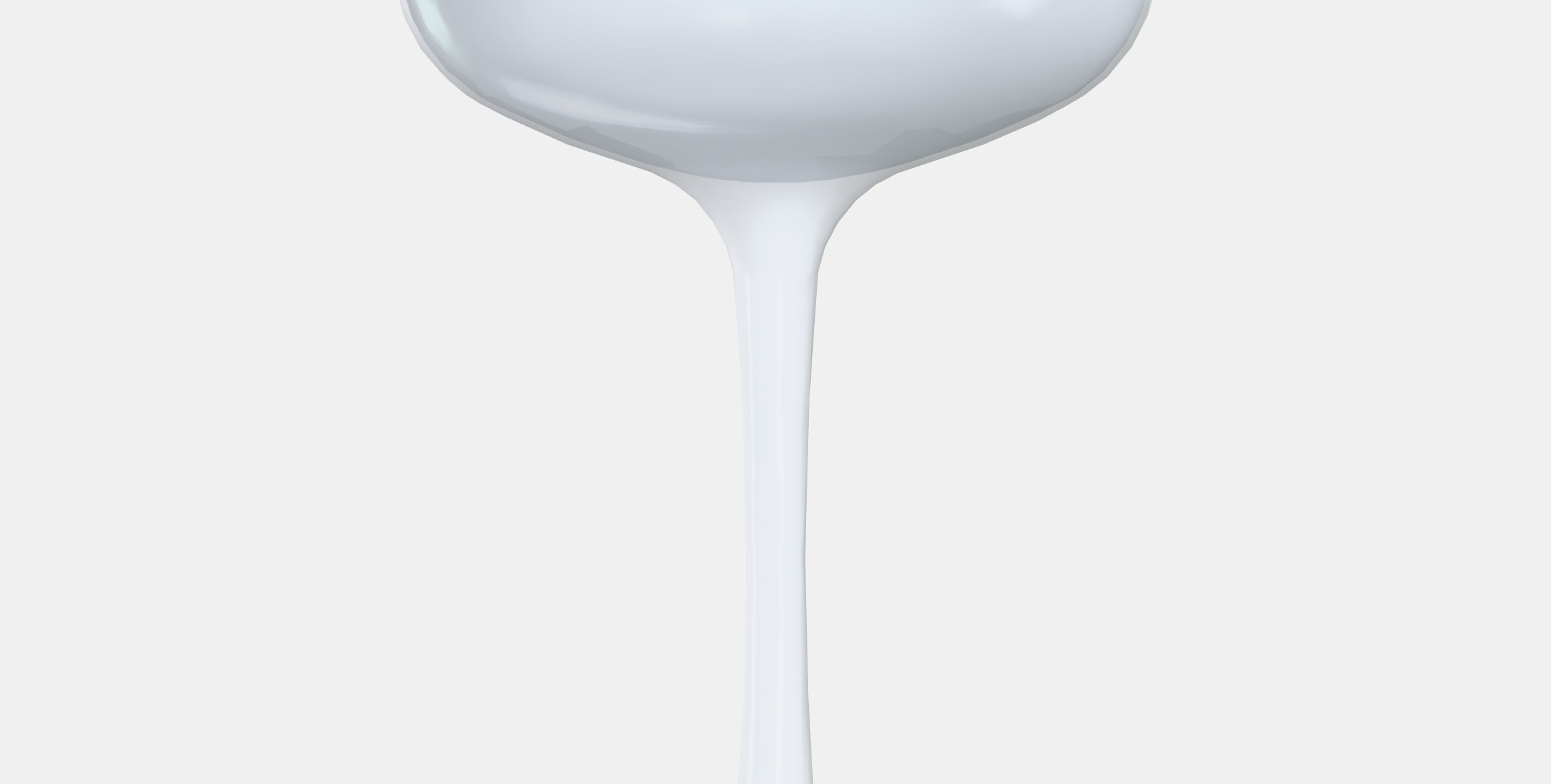 STORHET Champagne coupe Low-poly 3D model_6