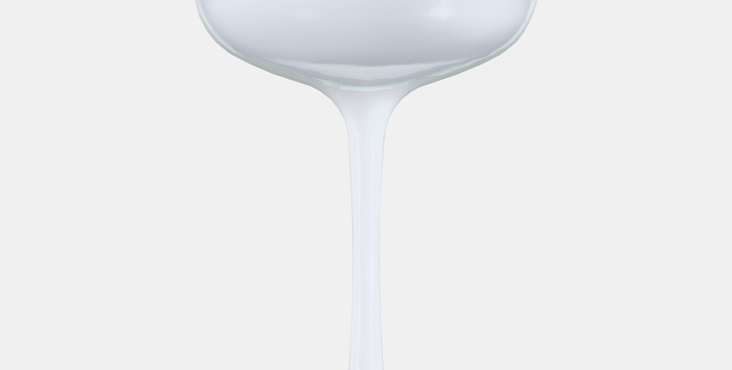 STORHET Champagne coupe Low-poly 3D model_15